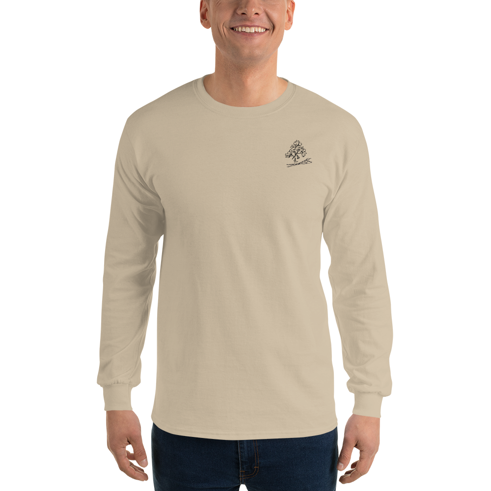 Good For The Soul Art Long Sleeve T-Shirt — Sand, L
