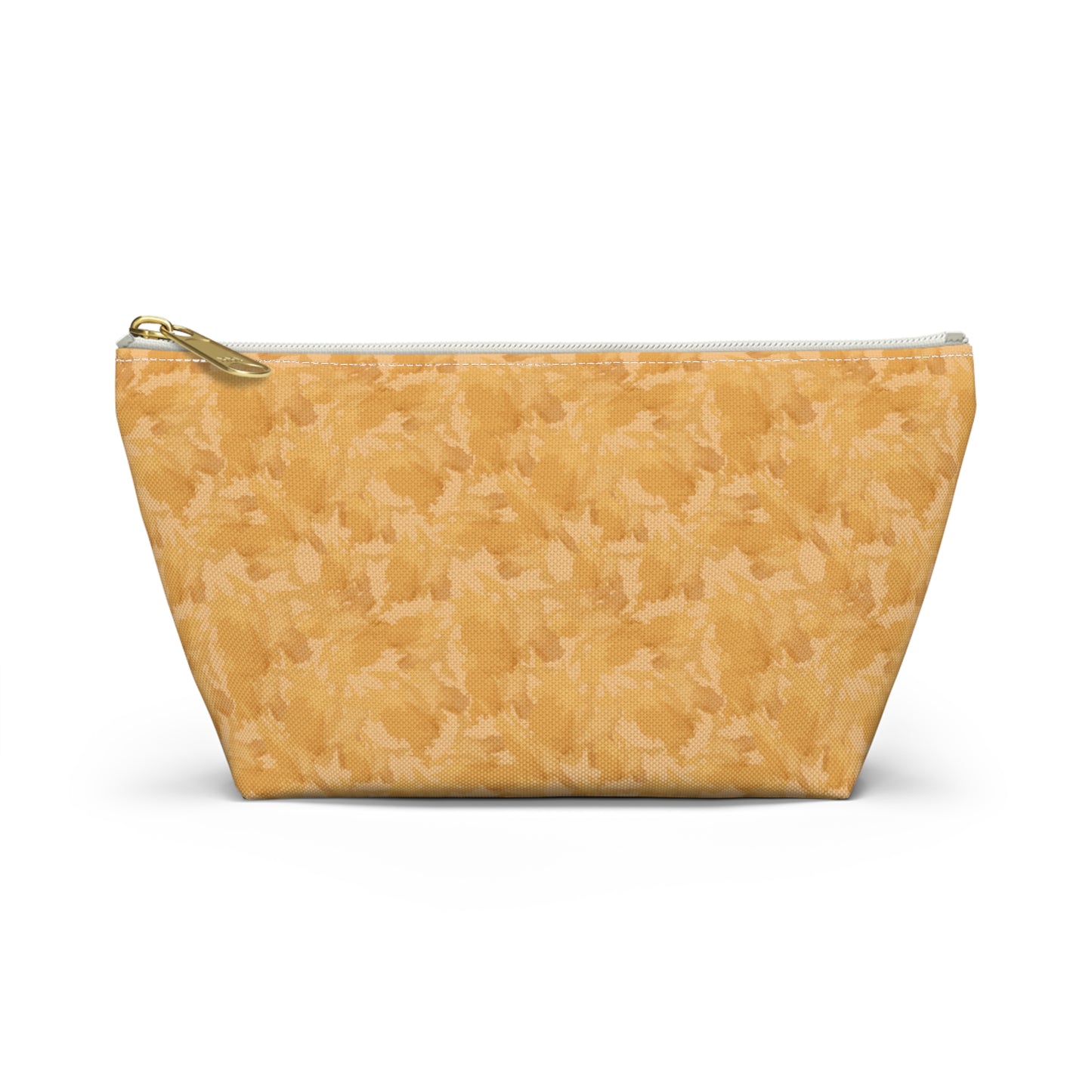 Golden Hour Daisy Accessory Pouch — T‑Bottom Makeup & Travel Organizer