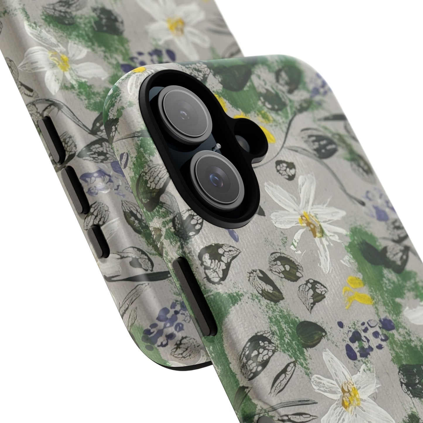 The Secret Woodland Garden Tough Phone Case | Botanical Floral iPhone Case | Whimsical Wildflower Phone Cover