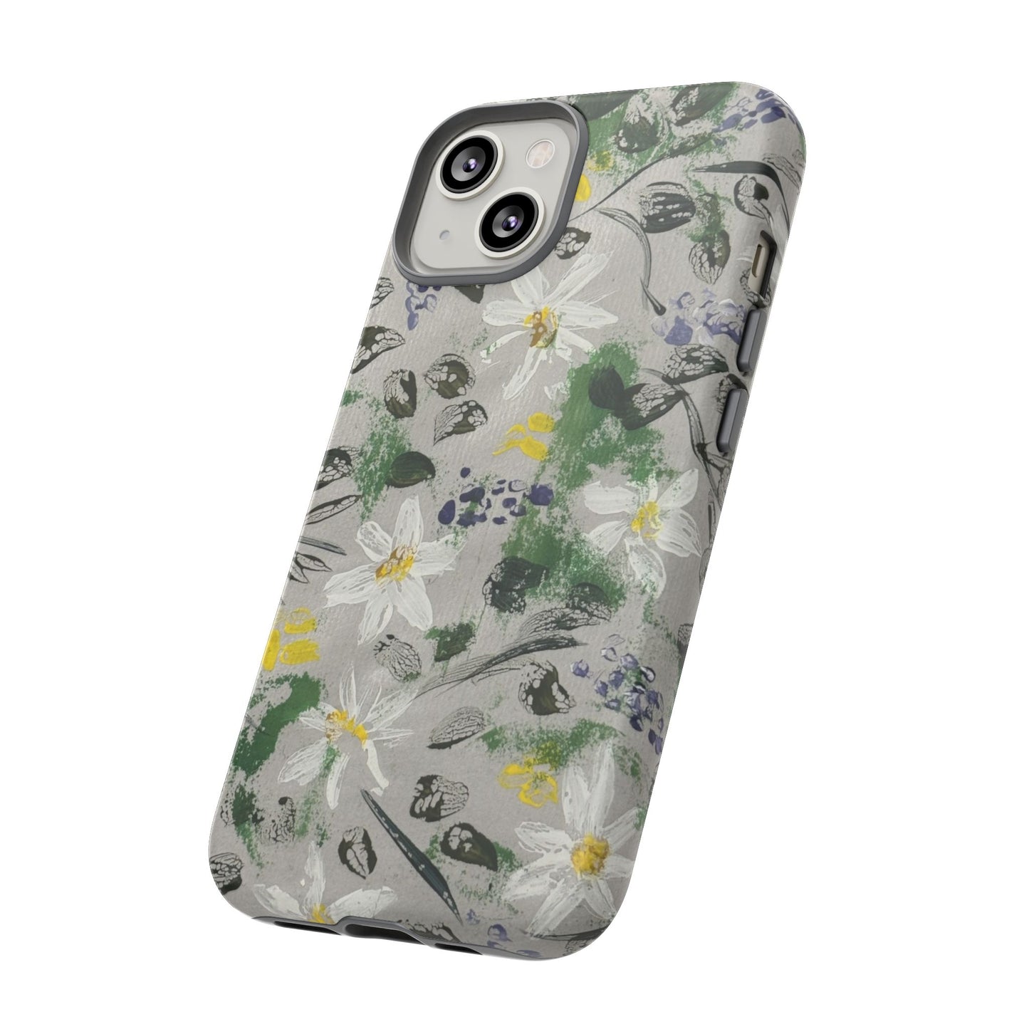 The Secret Woodland Garden Tough Phone Case | Botanical Floral iPhone Case | Whimsical Wildflower Phone Cover