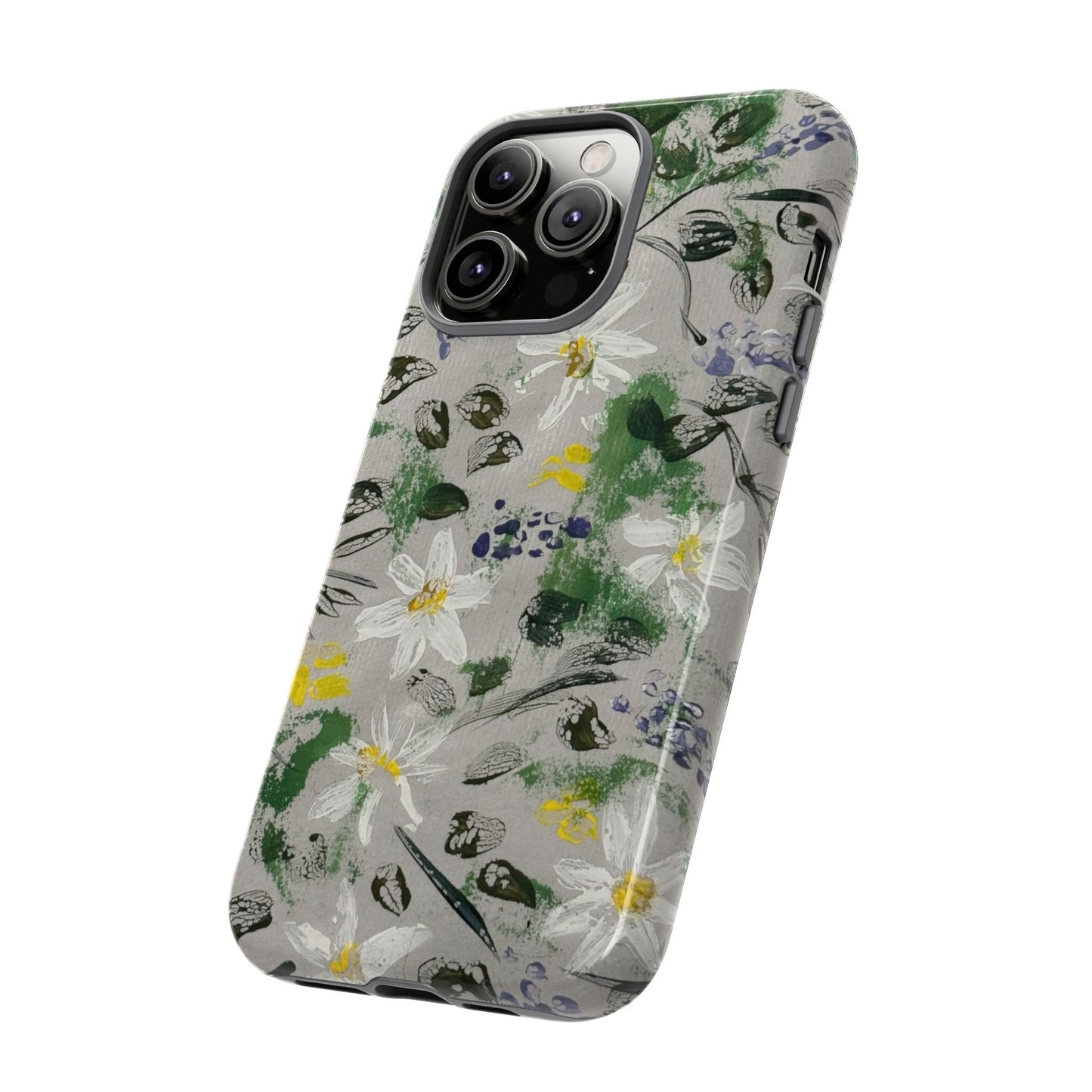 The Secret Woodland Garden Tough Phone Case | Botanical Floral iPhone Case | Whimsical Wildflower Phone Cover