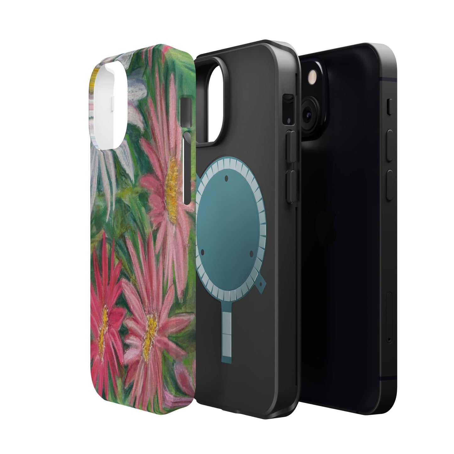 Painted Daisy  Magnetic Phone Case — Impact‑Resistant Protective Cover
