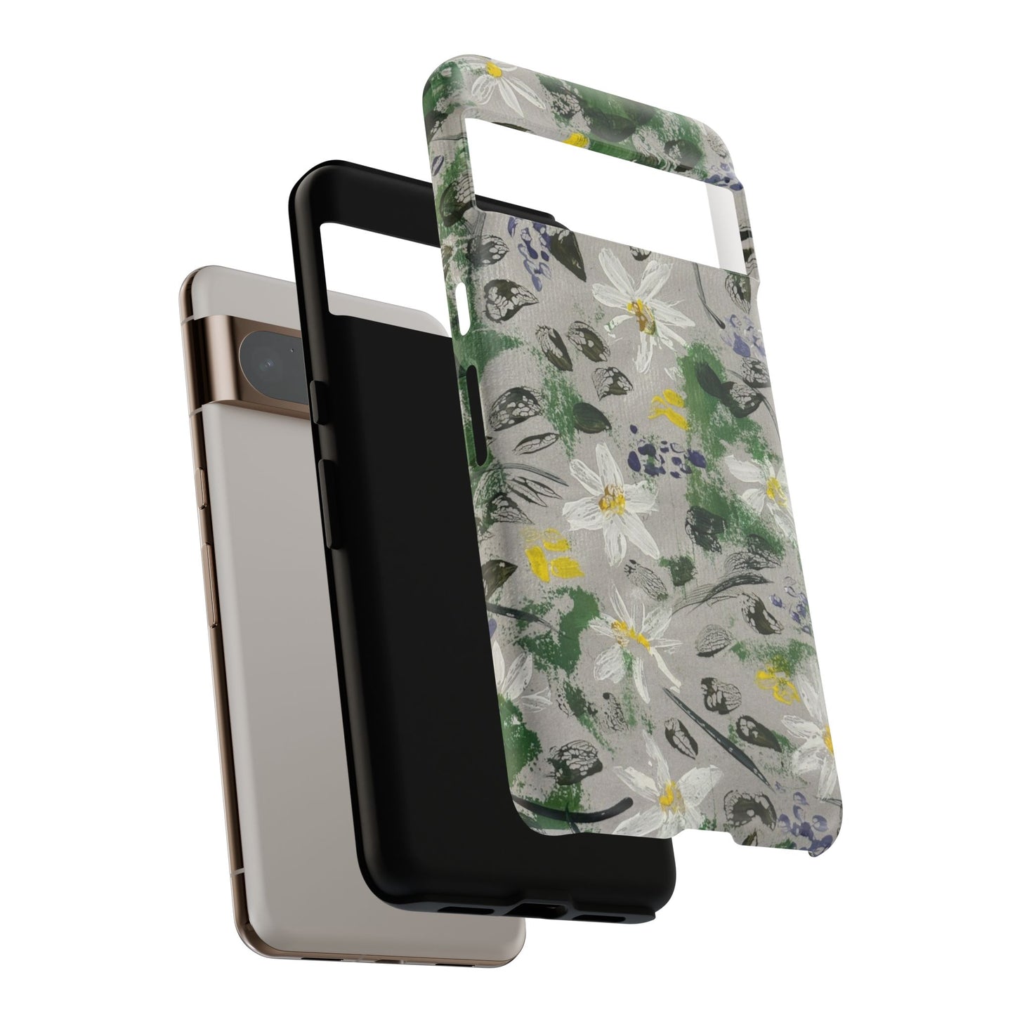 The Secret Woodland Garden Tough Phone Case | Botanical Floral iPhone Case | Whimsical Wildflower Phone Cover