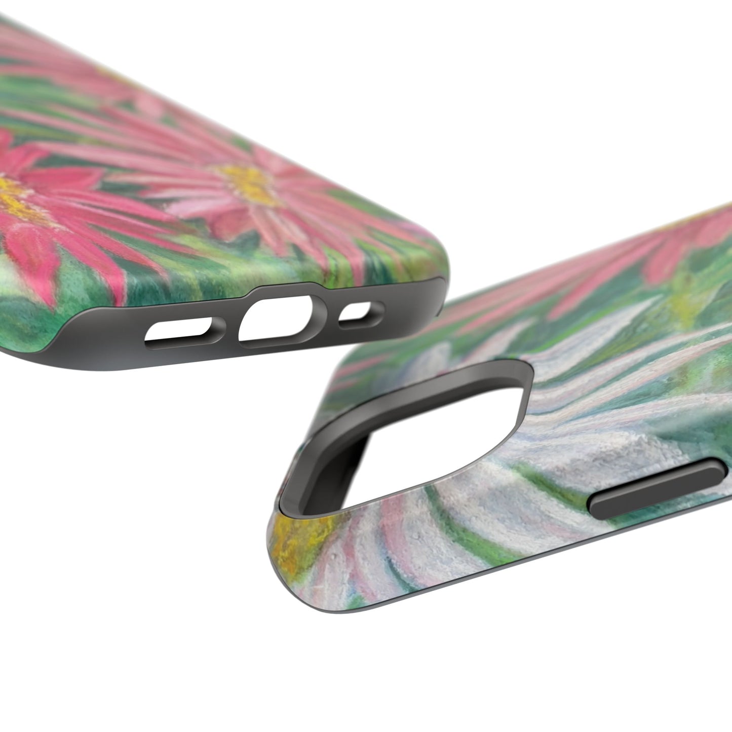 Painted Daisy  Magnetic Phone Case — Impact‑Resistant Protective Cover