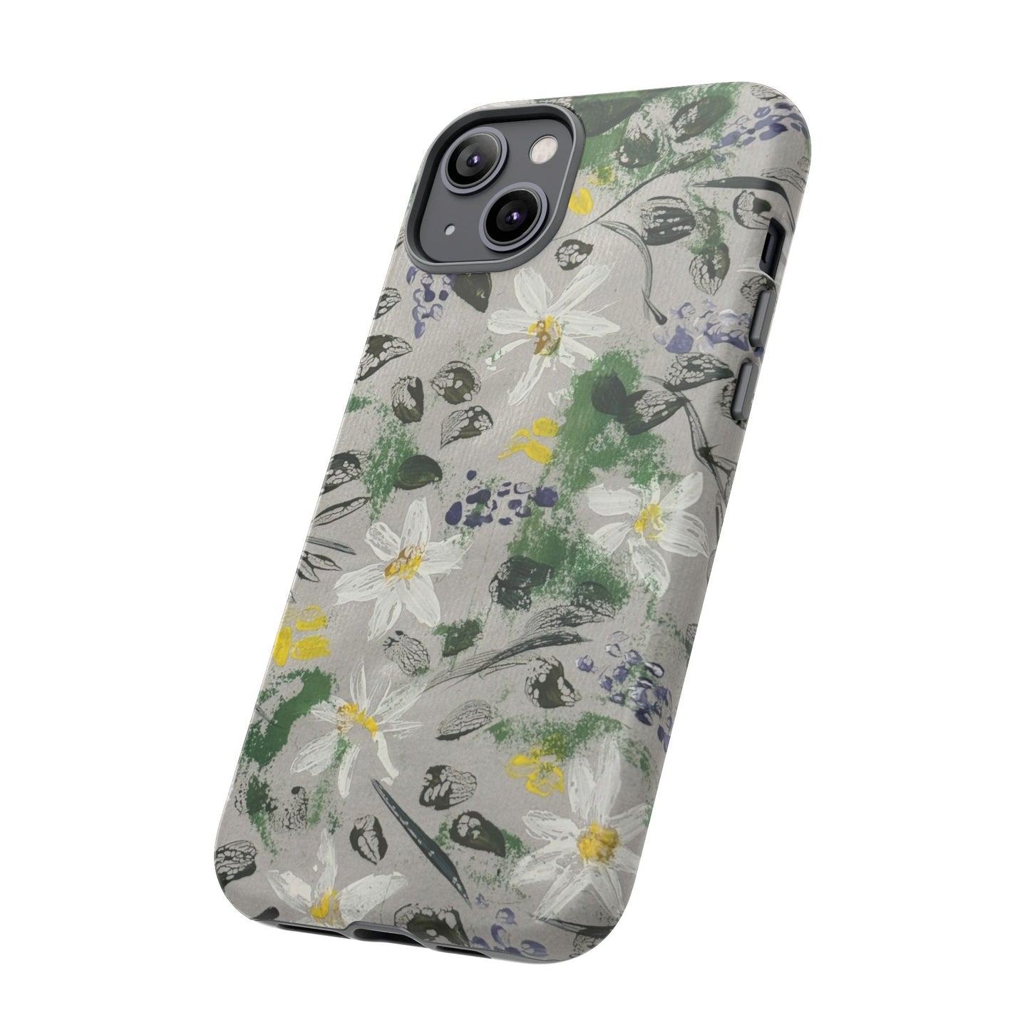 The Secret Woodland Garden Tough Phone Case | Botanical Floral iPhone Case | Whimsical Wildflower Phone Cover