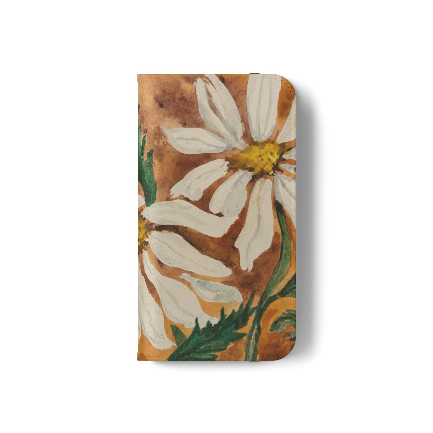 Golden Hour Daisies — Fold-Over Phone Case
