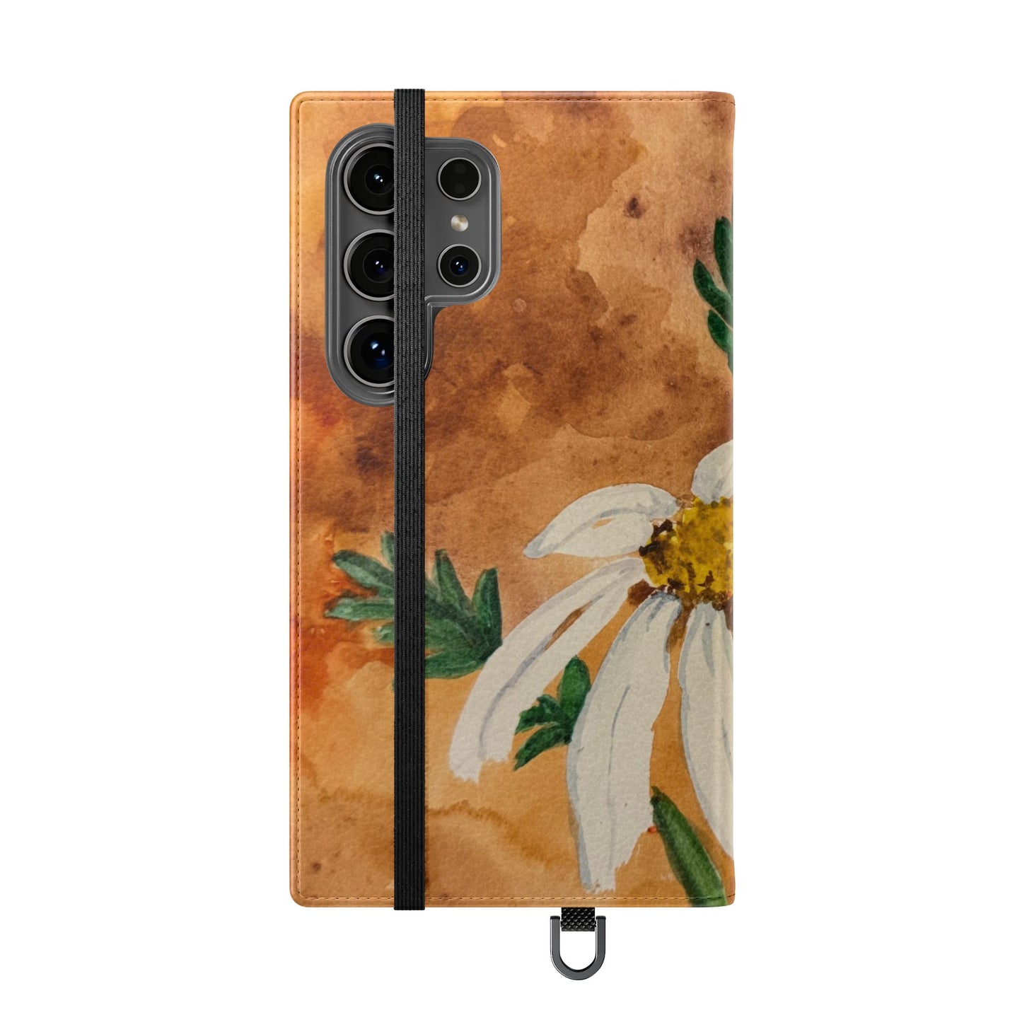 Golden Hour Daisies — Fold-Over Phone Case