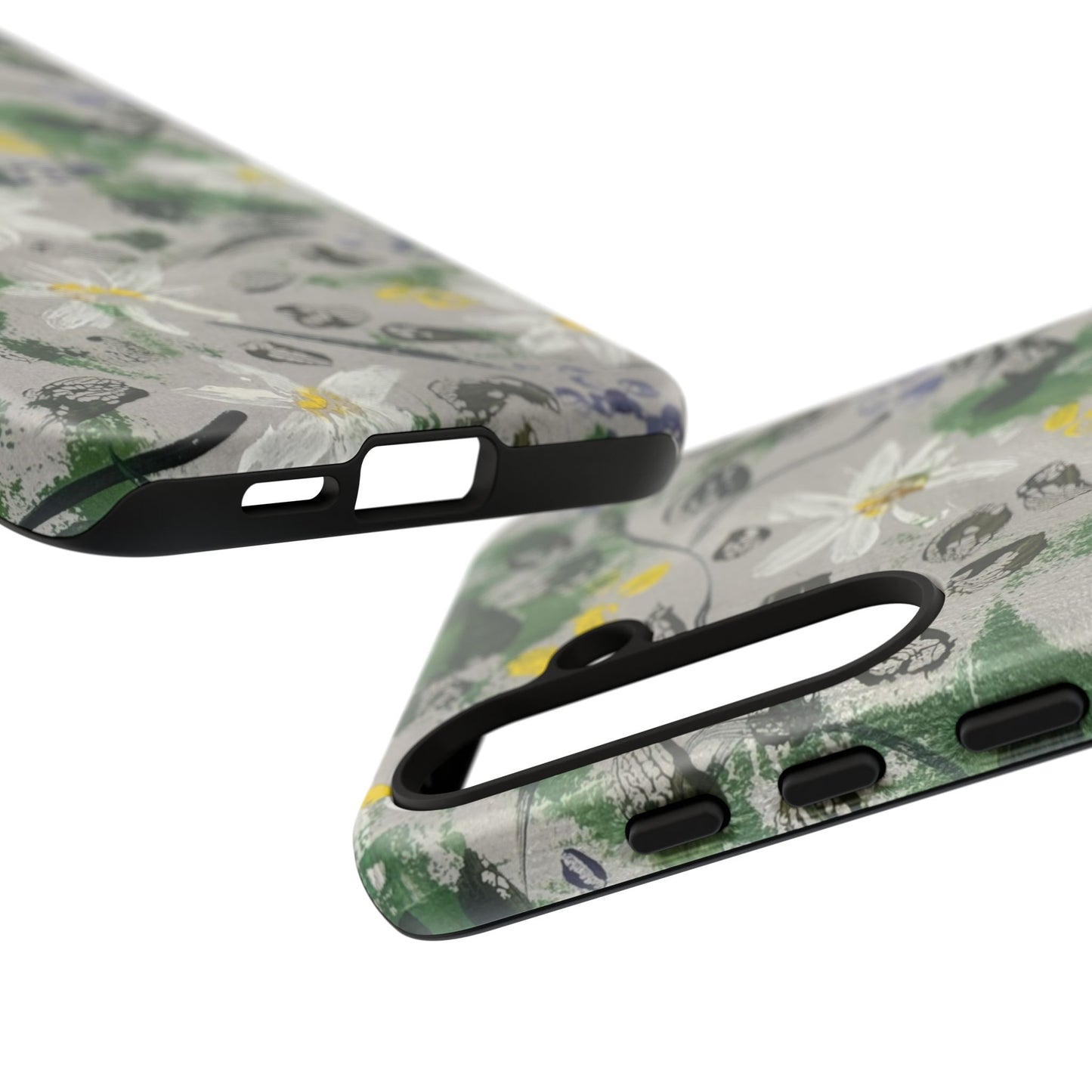 The Secret Woodland Garden Tough Phone Case | Botanical Floral iPhone Case | Whimsical Wildflower Phone Cover