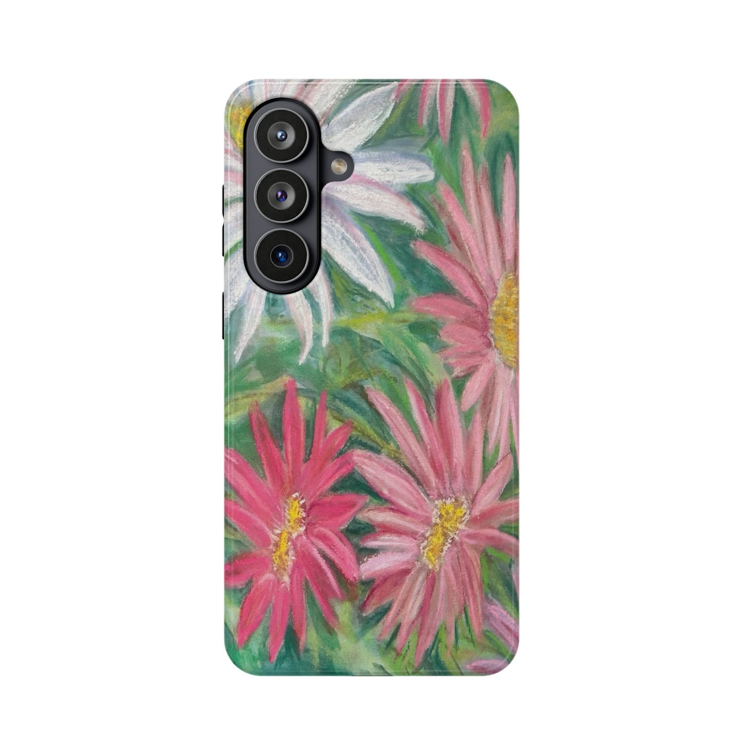 Painted Daisy  Magnetic Phone Case — Impact‑Resistant Protective Cover