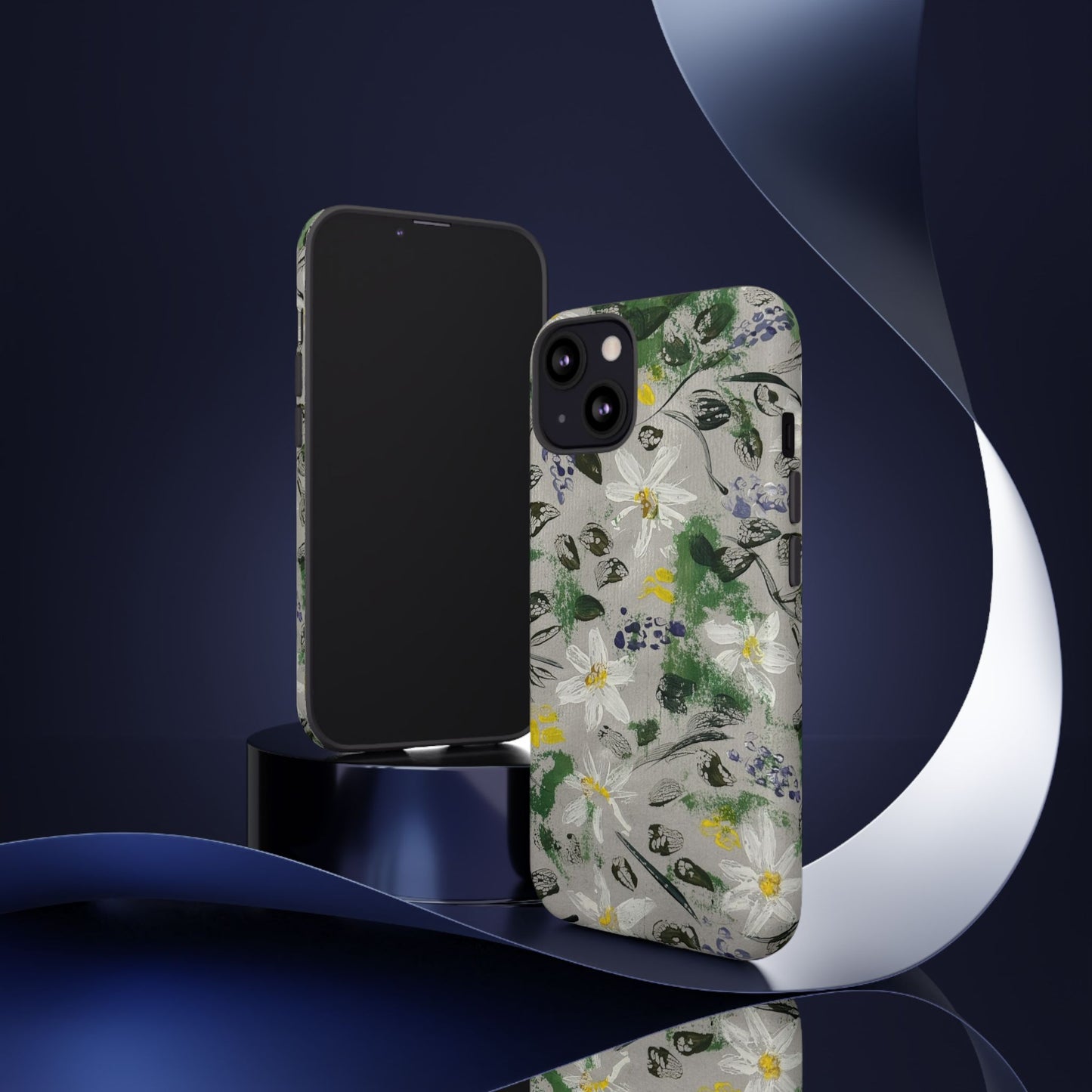 The Secret Woodland Garden Tough Phone Case | Botanical Floral iPhone Case | Whimsical Wildflower Phone Cover