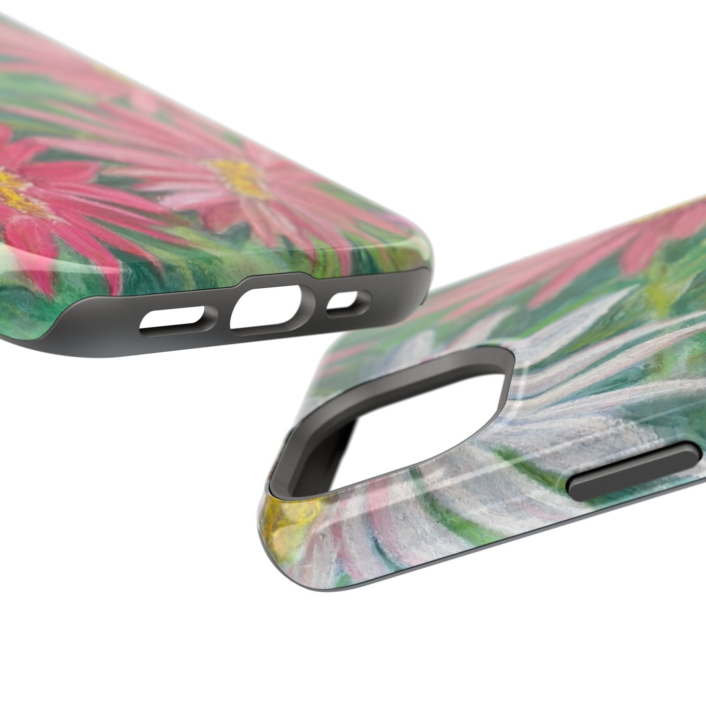 Painted Daisy  Magnetic Phone Case — Impact‑Resistant Protective Cover