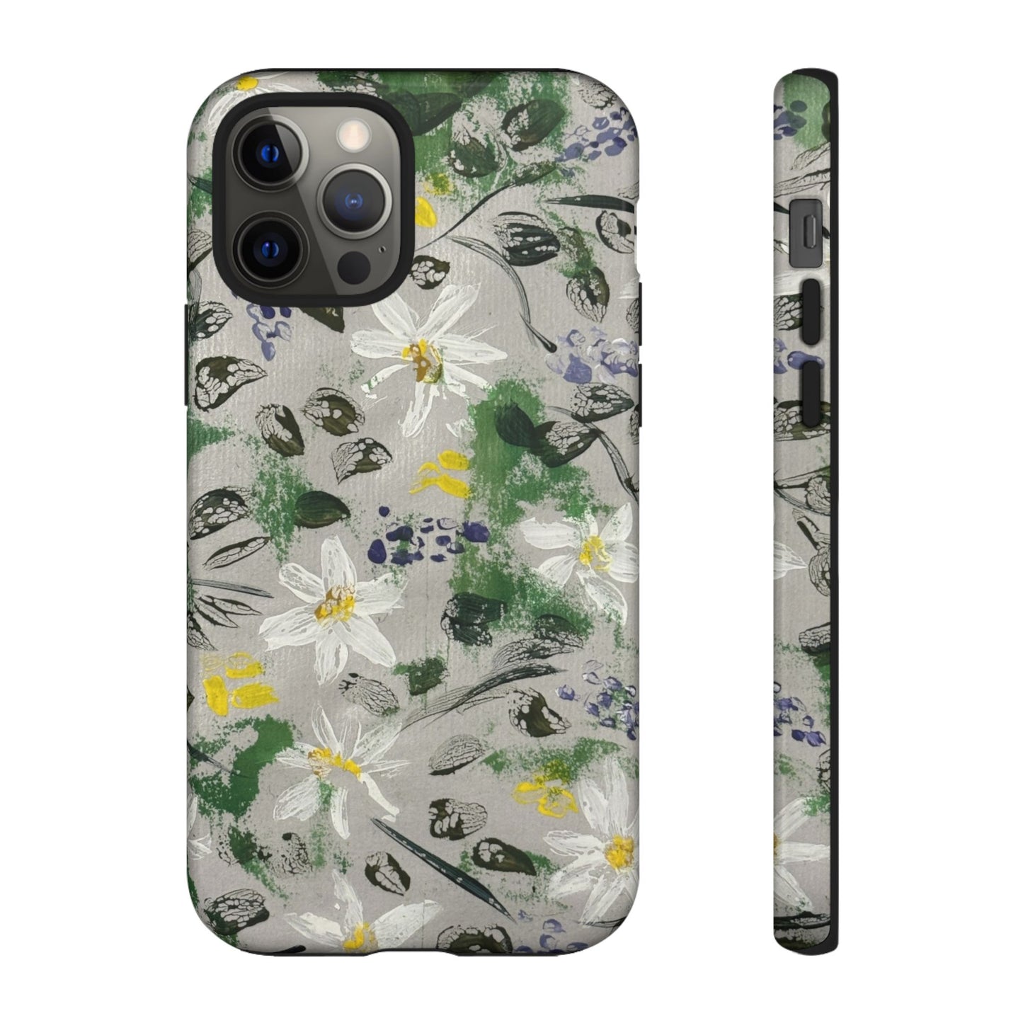 The Secret Woodland Garden Tough Phone Case | Botanical Floral iPhone Case | Whimsical Wildflower Phone Cover