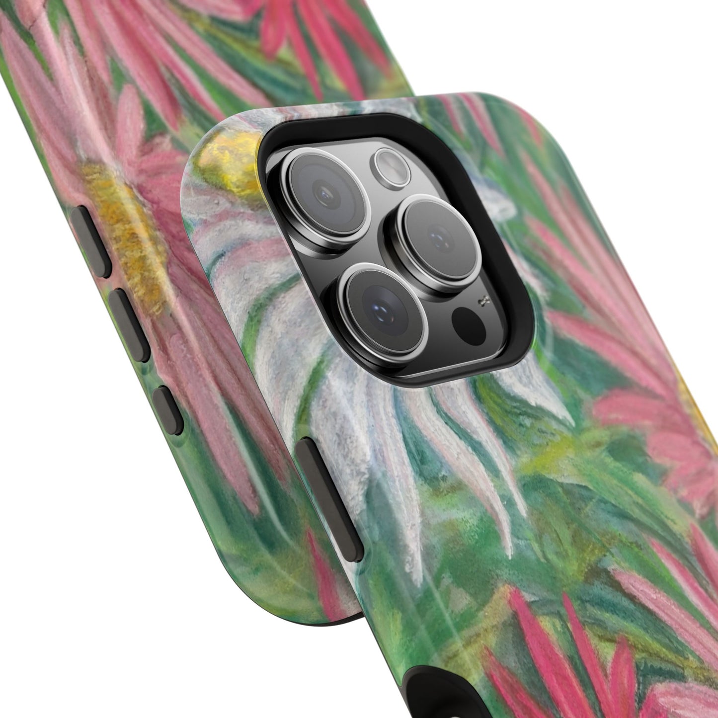 Painted Daisy  Magnetic Phone Case — Impact‑Resistant Protective Cover