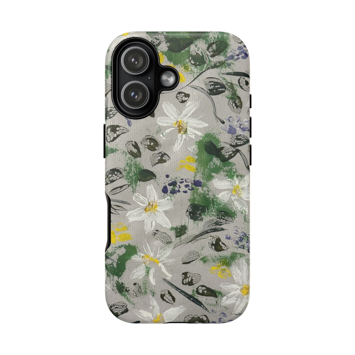 The Secret Woodland Garden Tough Phone Case | Botanical Floral iPhone Case | Whimsical Wildflower Phone Cover