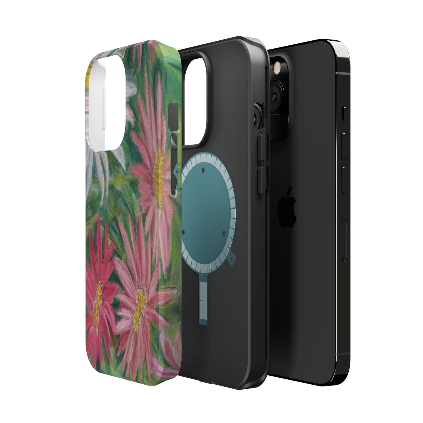 Painted Daisy  Magnetic Phone Case — Impact‑Resistant Protective Cover