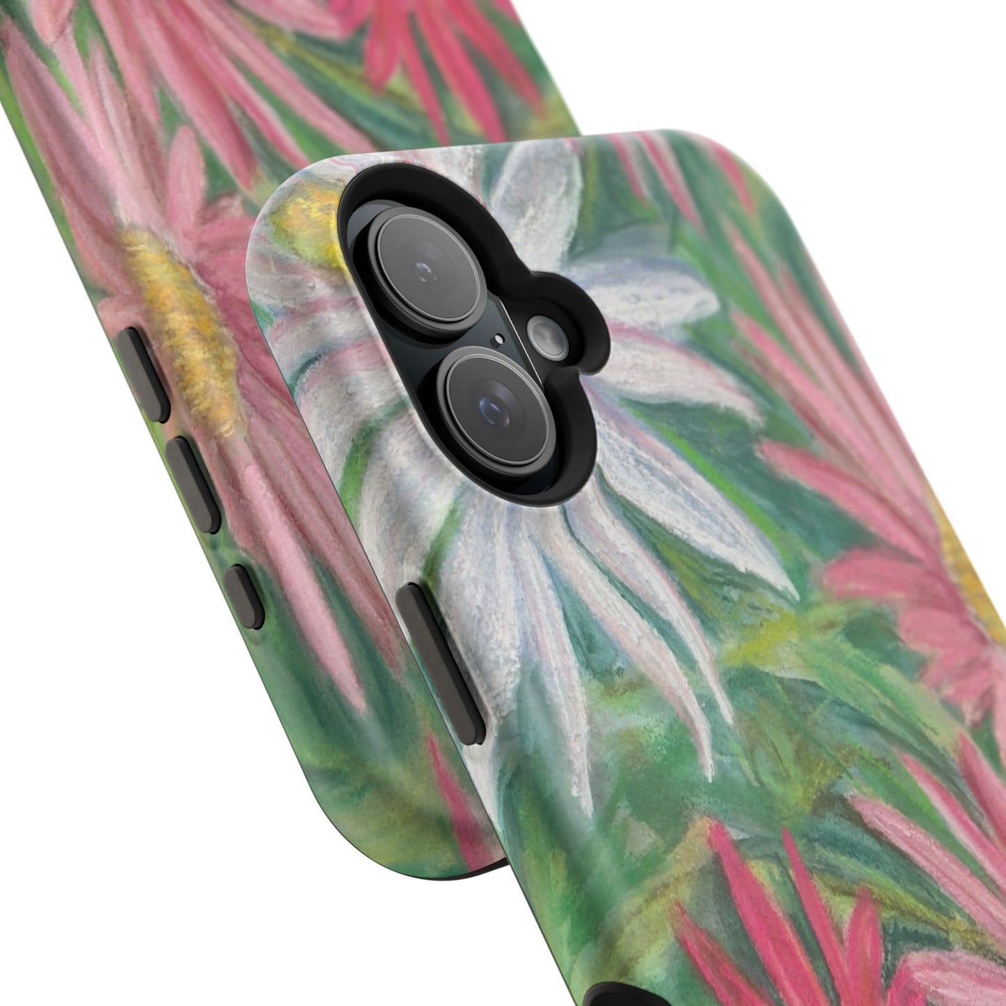 Painted Daisy  Magnetic Phone Case — Impact‑Resistant Protective Cover