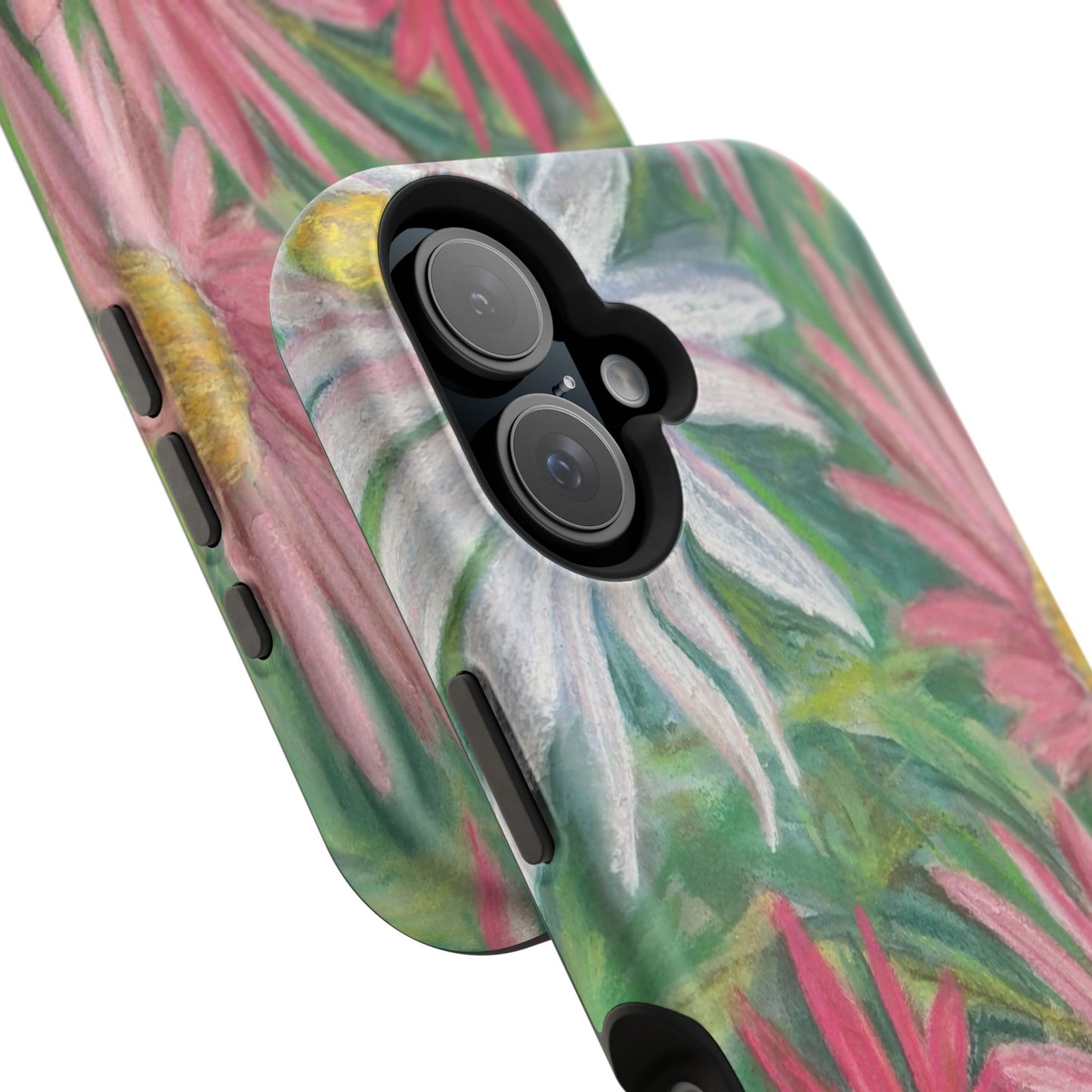 Painted Daisy  Magnetic Phone Case — Impact‑Resistant Protective Cover