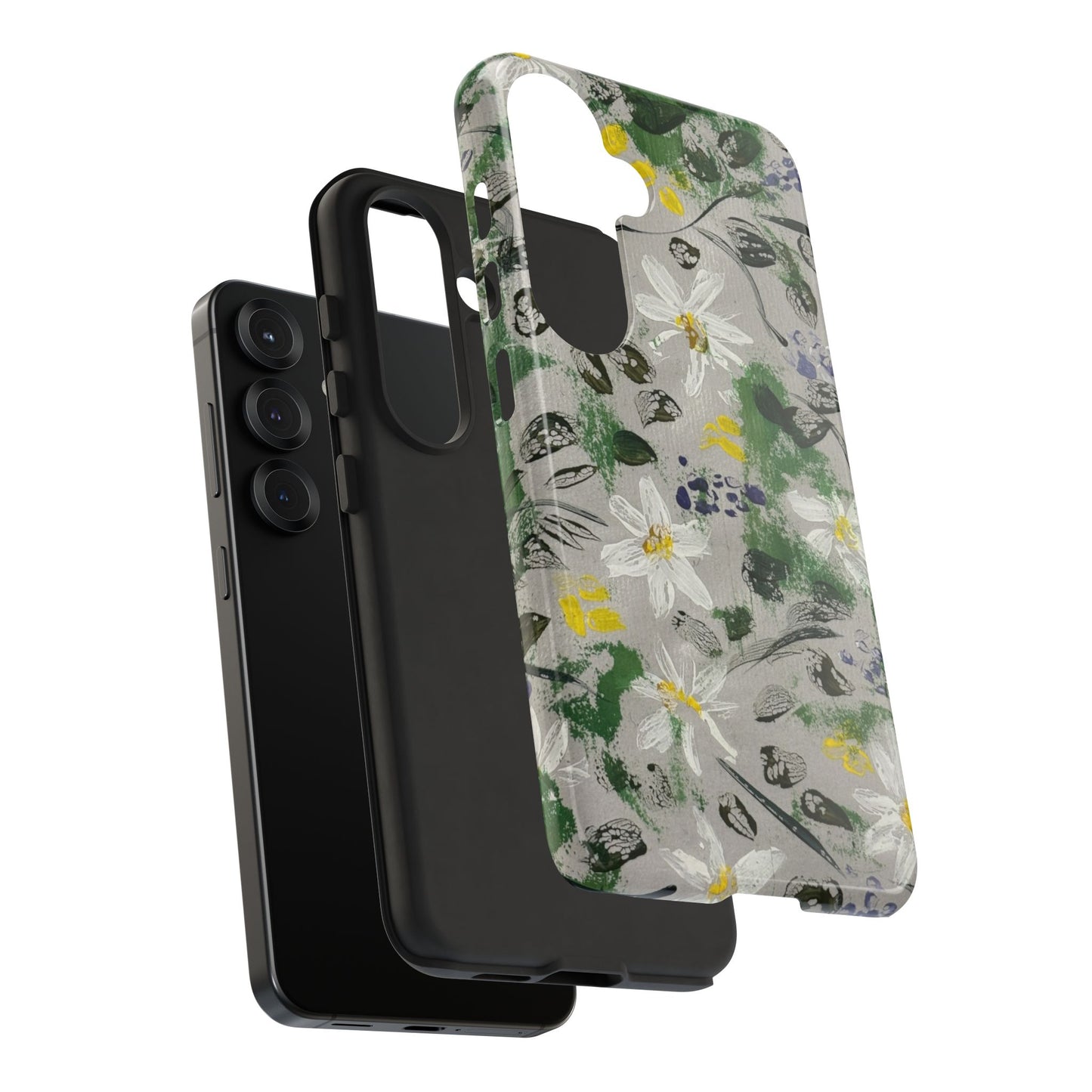 The Secret Woodland Garden Tough Phone Case | Botanical Floral iPhone Case | Whimsical Wildflower Phone Cover