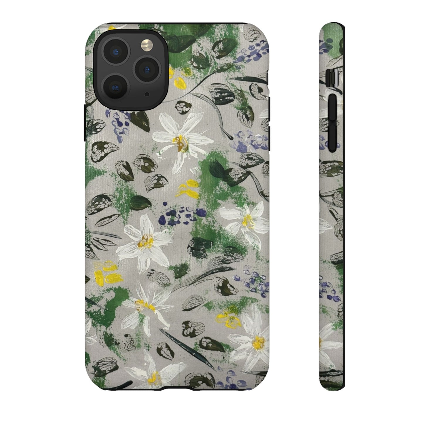 The Secret Woodland Garden Tough Phone Case | Botanical Floral iPhone Case | Whimsical Wildflower Phone Cover
