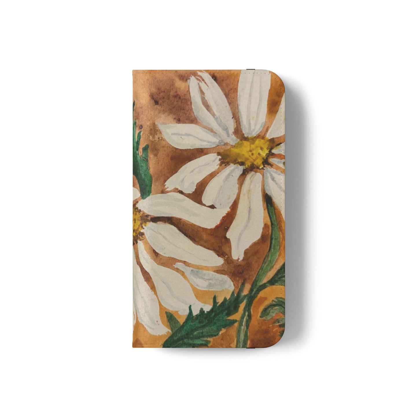 Golden Hour Daisies — Fold-Over Phone Case