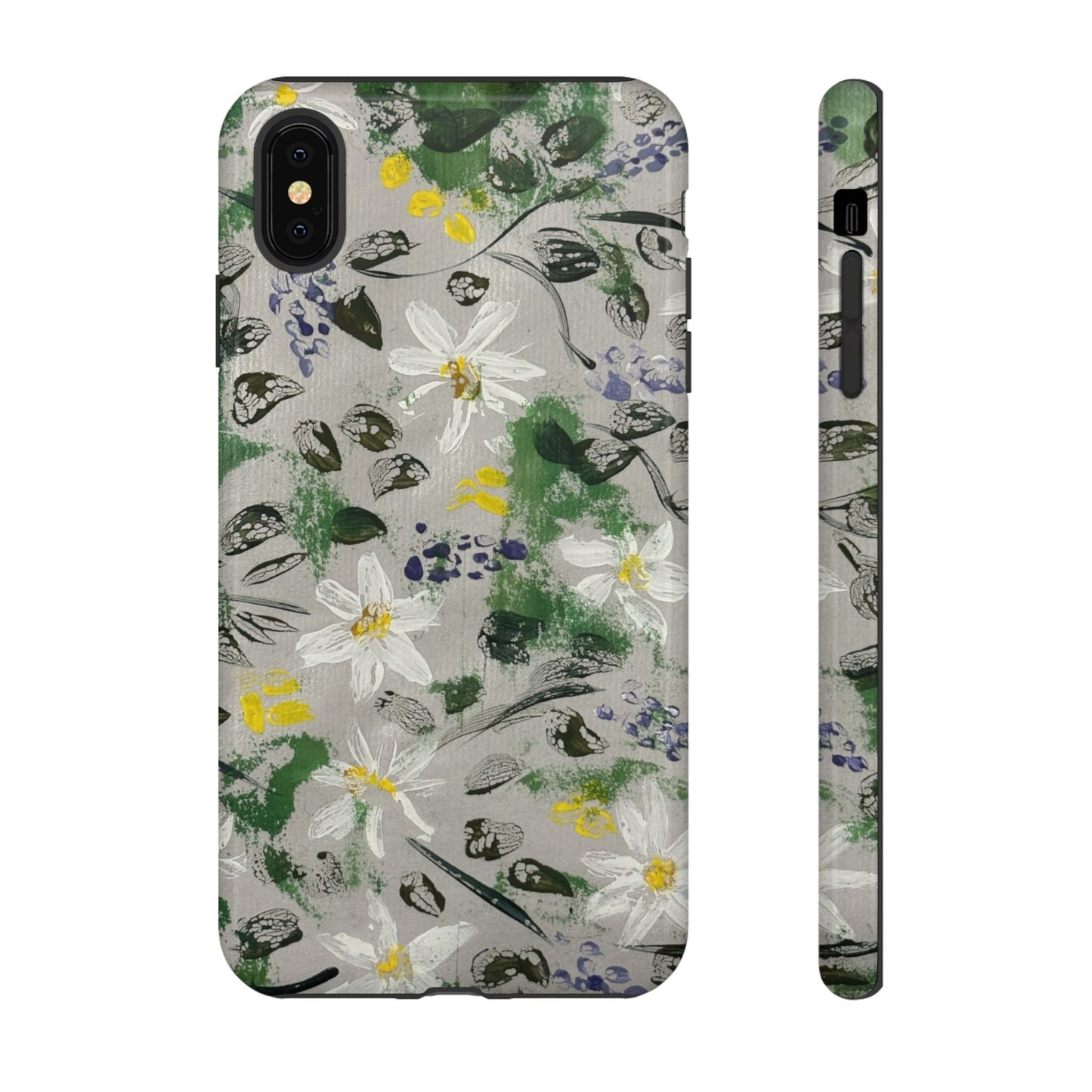The Secret Woodland Garden Tough Phone Case | Botanical Floral iPhone Case | Whimsical Wildflower Phone Cover