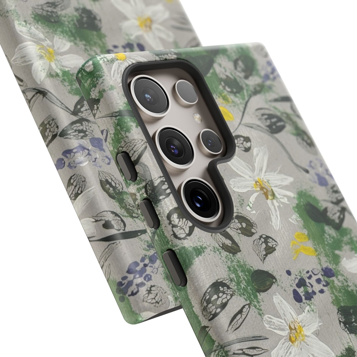 The Secret Woodland Garden Tough Phone Case | Botanical Floral iPhone Case | Whimsical Wildflower Phone Cover