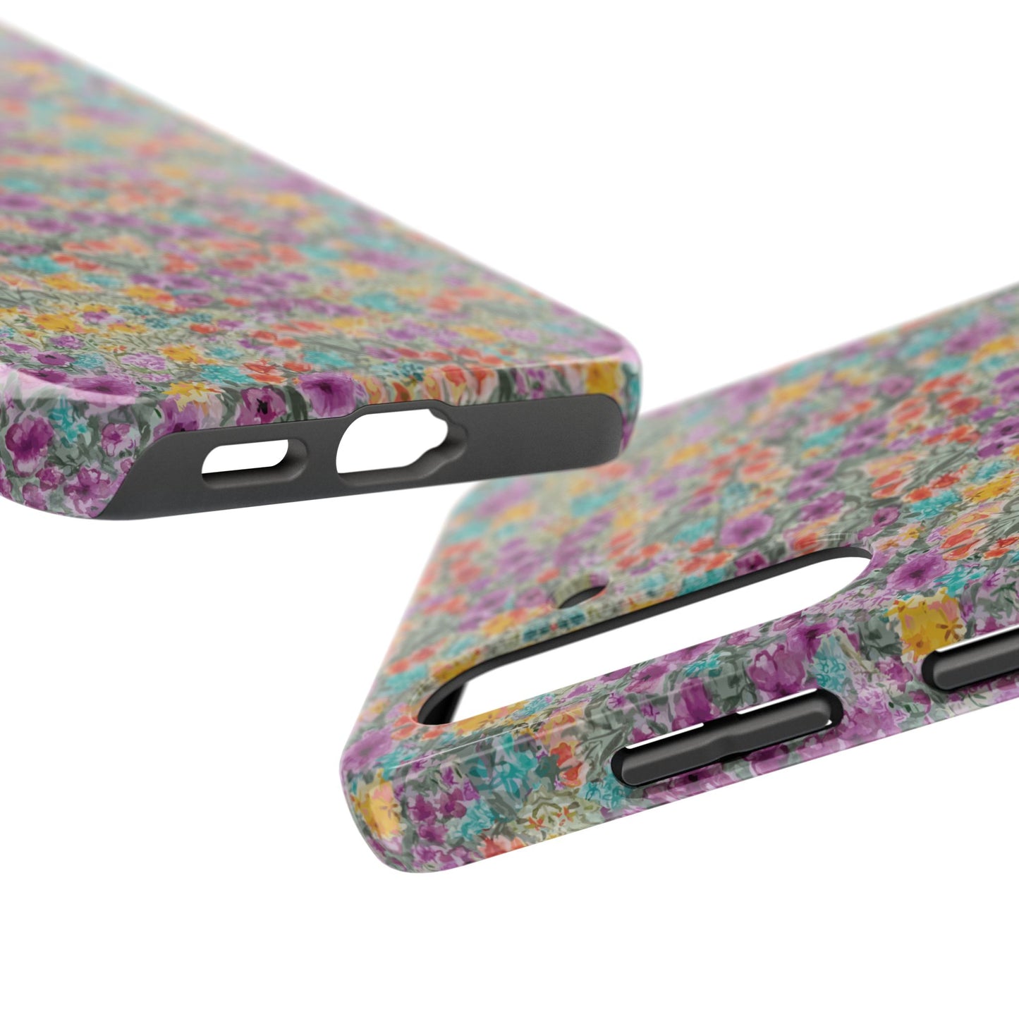 Wildflower Harmony  Watercolor Wildflower Phone Case – Colorful Floral Botanical Design Tough Phone Case