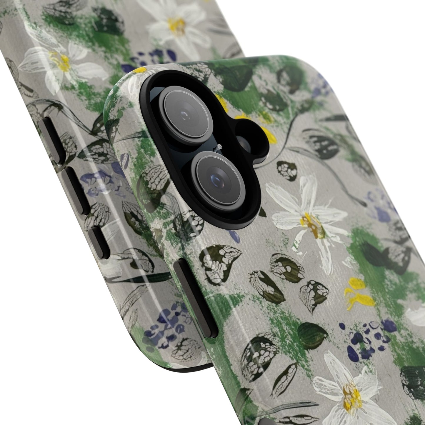 The Secret Woodland Garden Tough Phone Case | Botanical Floral iPhone Case | Whimsical Wildflower Phone Cover