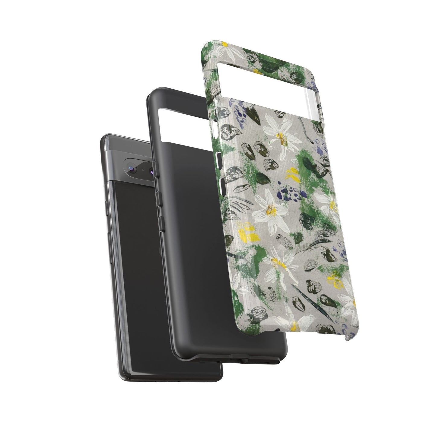 The Secret Woodland Garden Tough Phone Case | Botanical Floral iPhone Case | Whimsical Wildflower Phone Cover