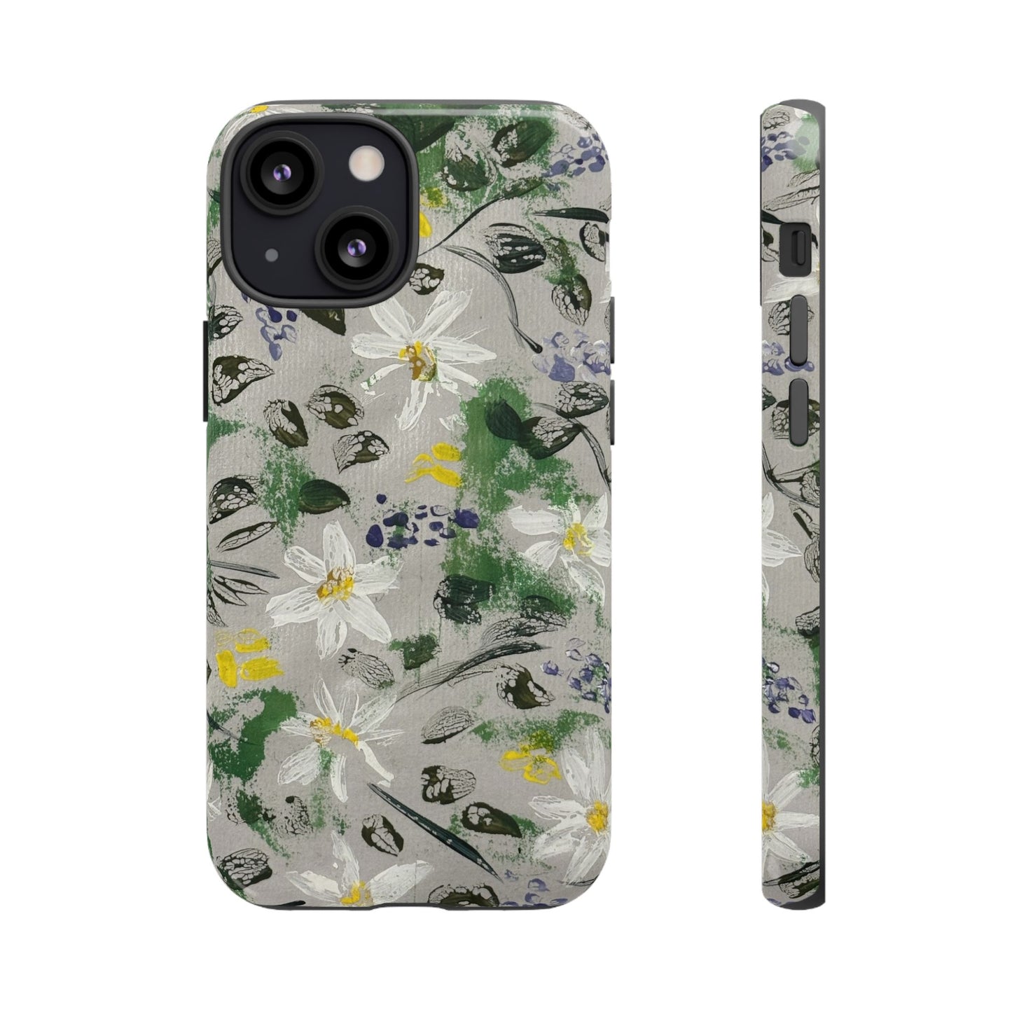 The Secret Woodland Garden Tough Phone Case | Botanical Floral iPhone Case | Whimsical Wildflower Phone Cover