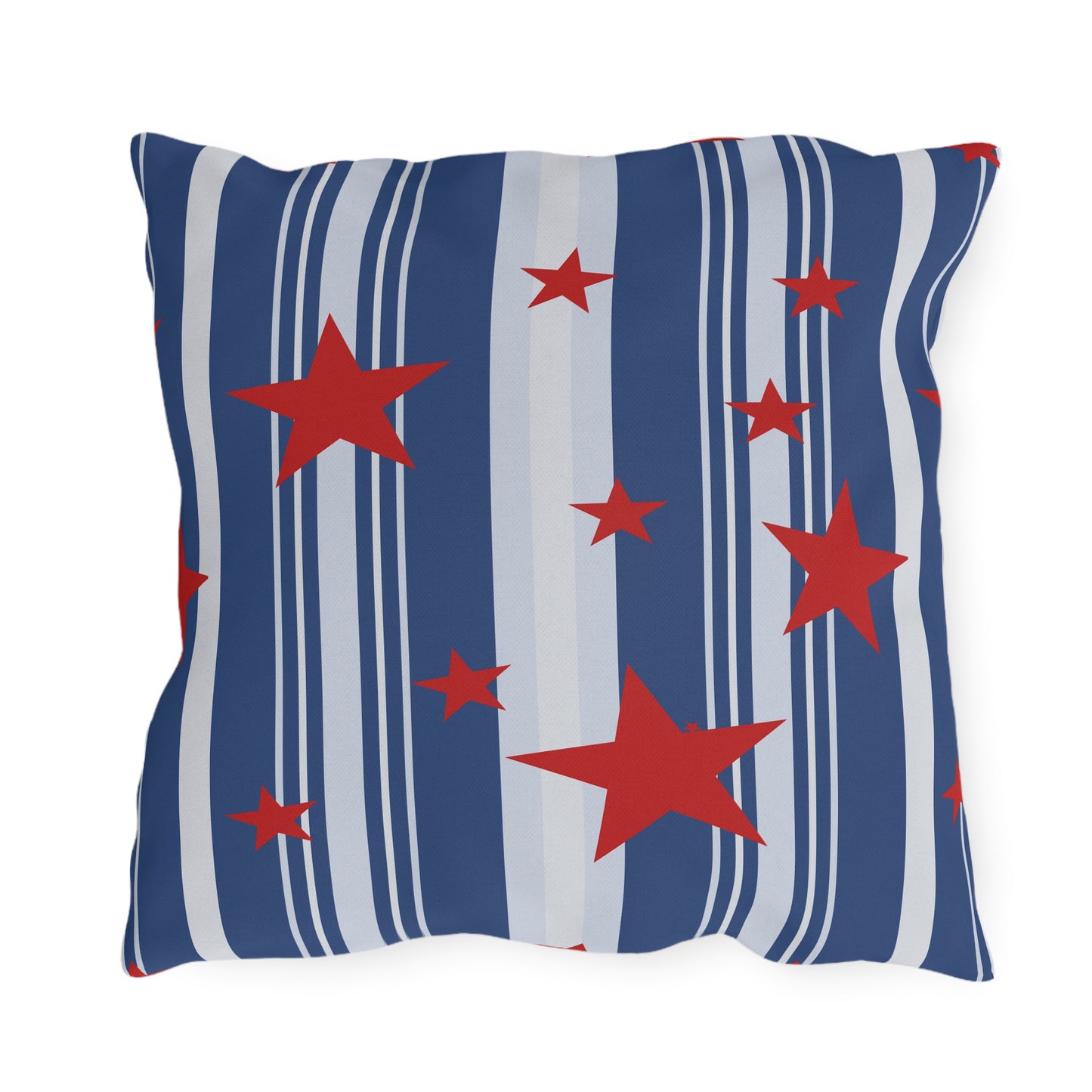 Americana Est. 1776 Pillow  Heritage Blue Outdoor Pillows