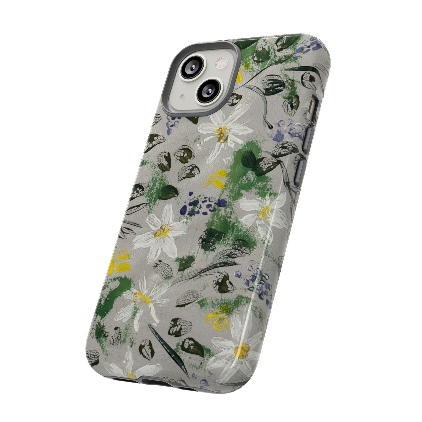 The Secret Woodland Garden Tough Phone Case | Botanical Floral iPhone Case | Whimsical Wildflower Phone Cover
