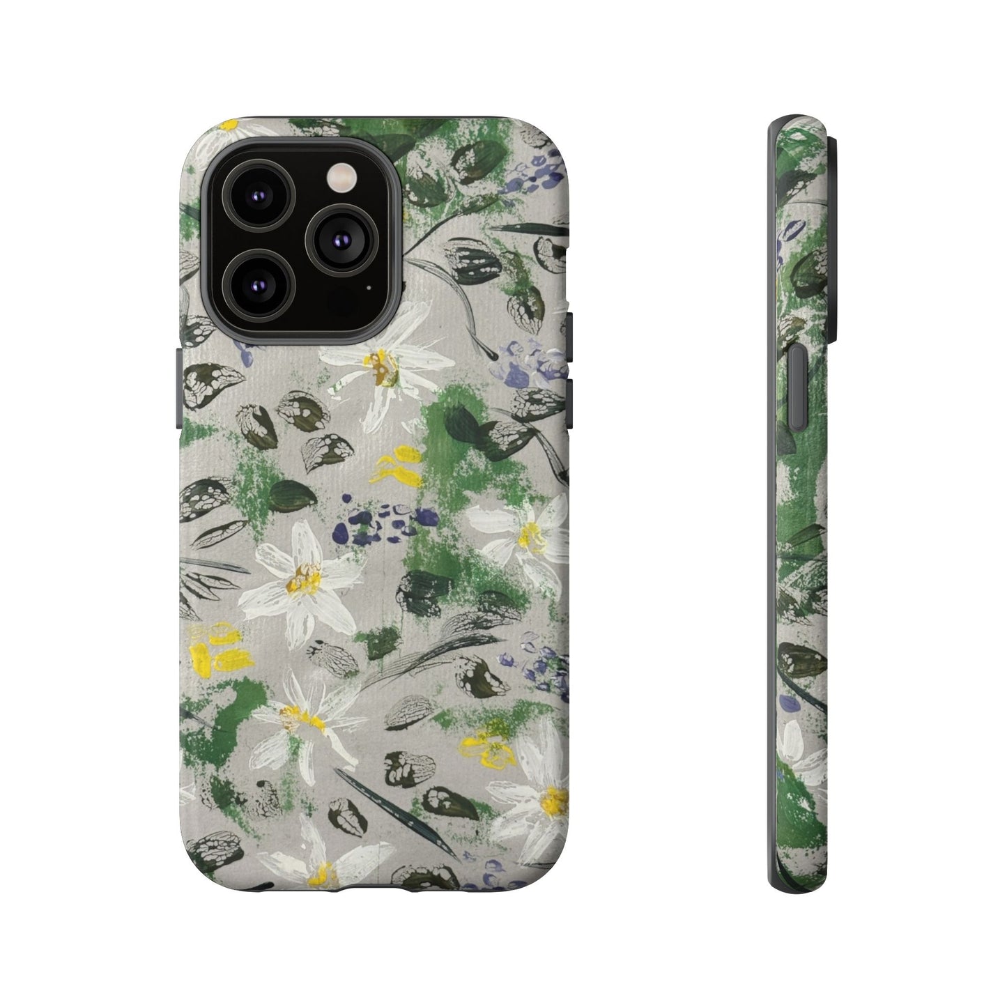The Secret Woodland Garden Tough Phone Case | Botanical Floral iPhone Case | Whimsical Wildflower Phone Cover