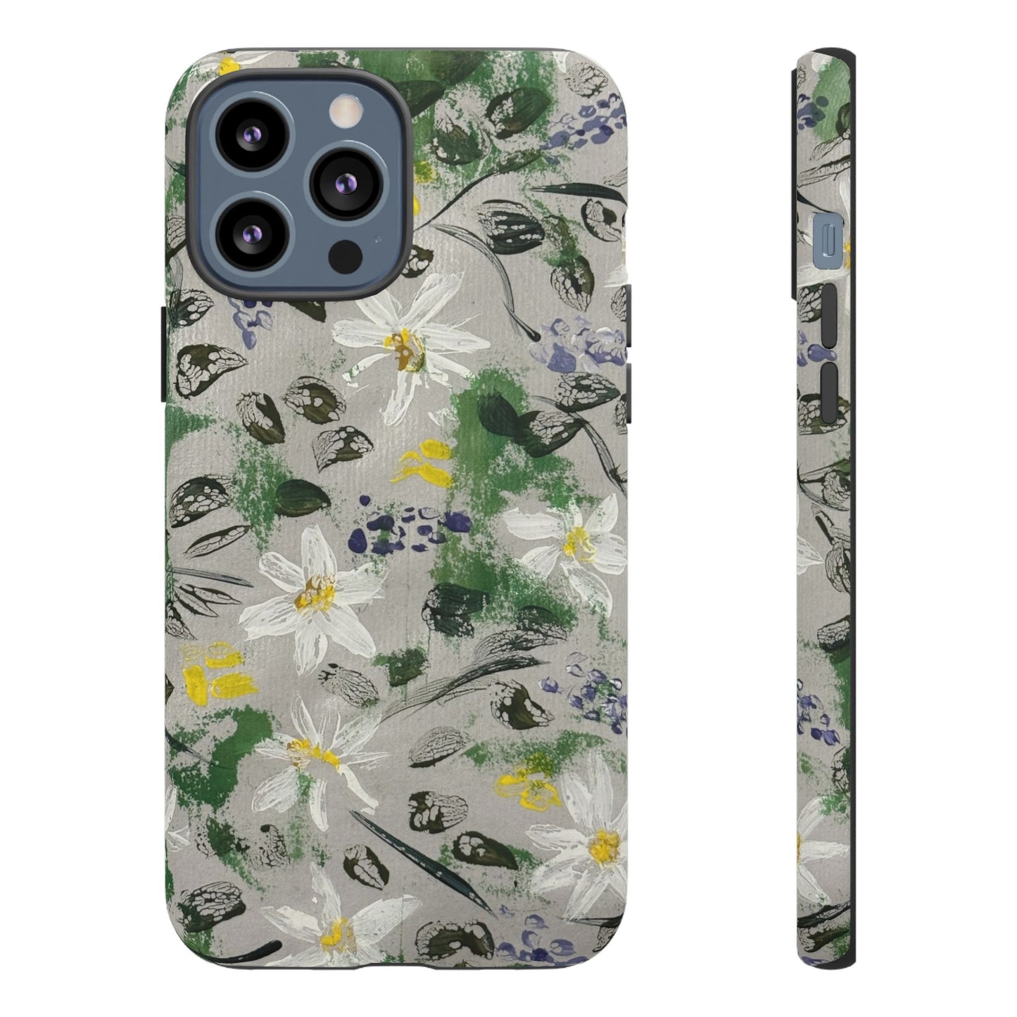The Secret Woodland Garden Tough Phone Case | Botanical Floral iPhone Case | Whimsical Wildflower Phone Cover