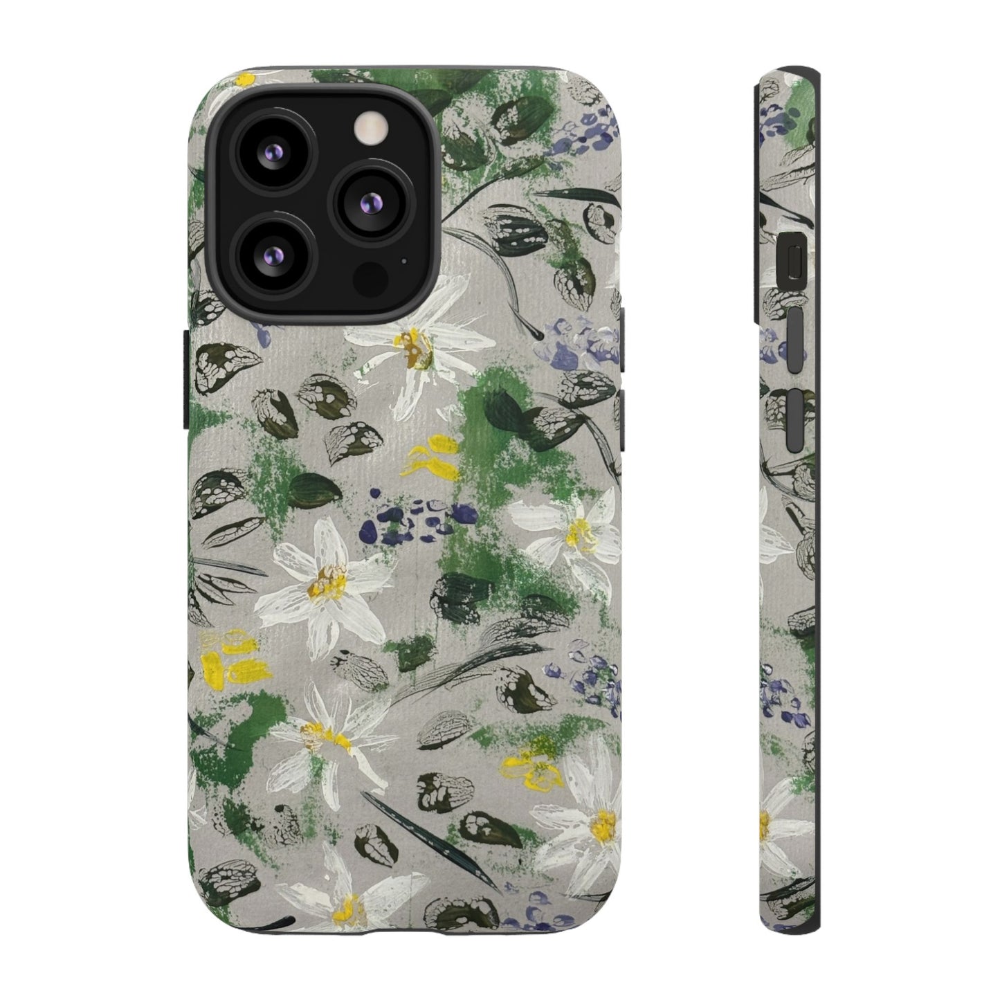 The Secret Woodland Garden Tough Phone Case | Botanical Floral iPhone Case | Whimsical Wildflower Phone Cover