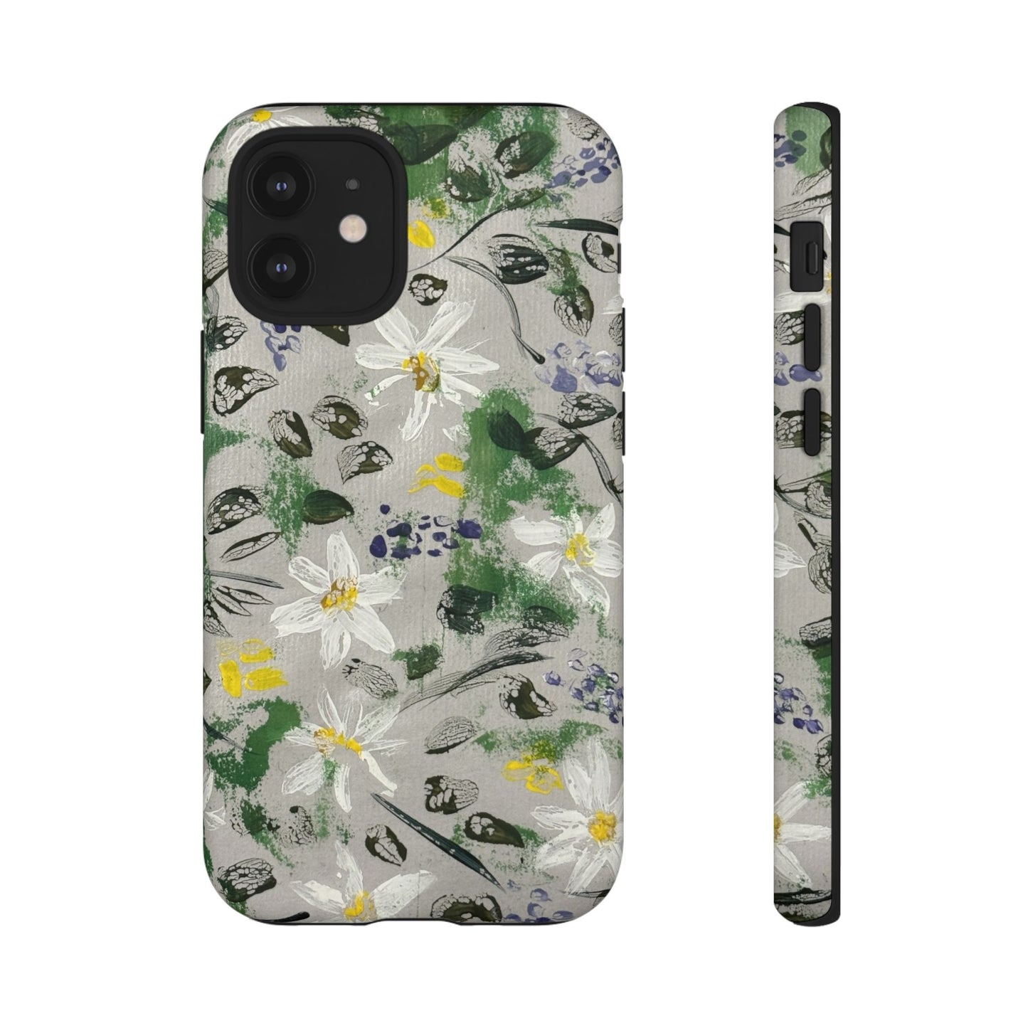 The Secret Woodland Garden Tough Phone Case | Botanical Floral iPhone Case | Whimsical Wildflower Phone Cover
