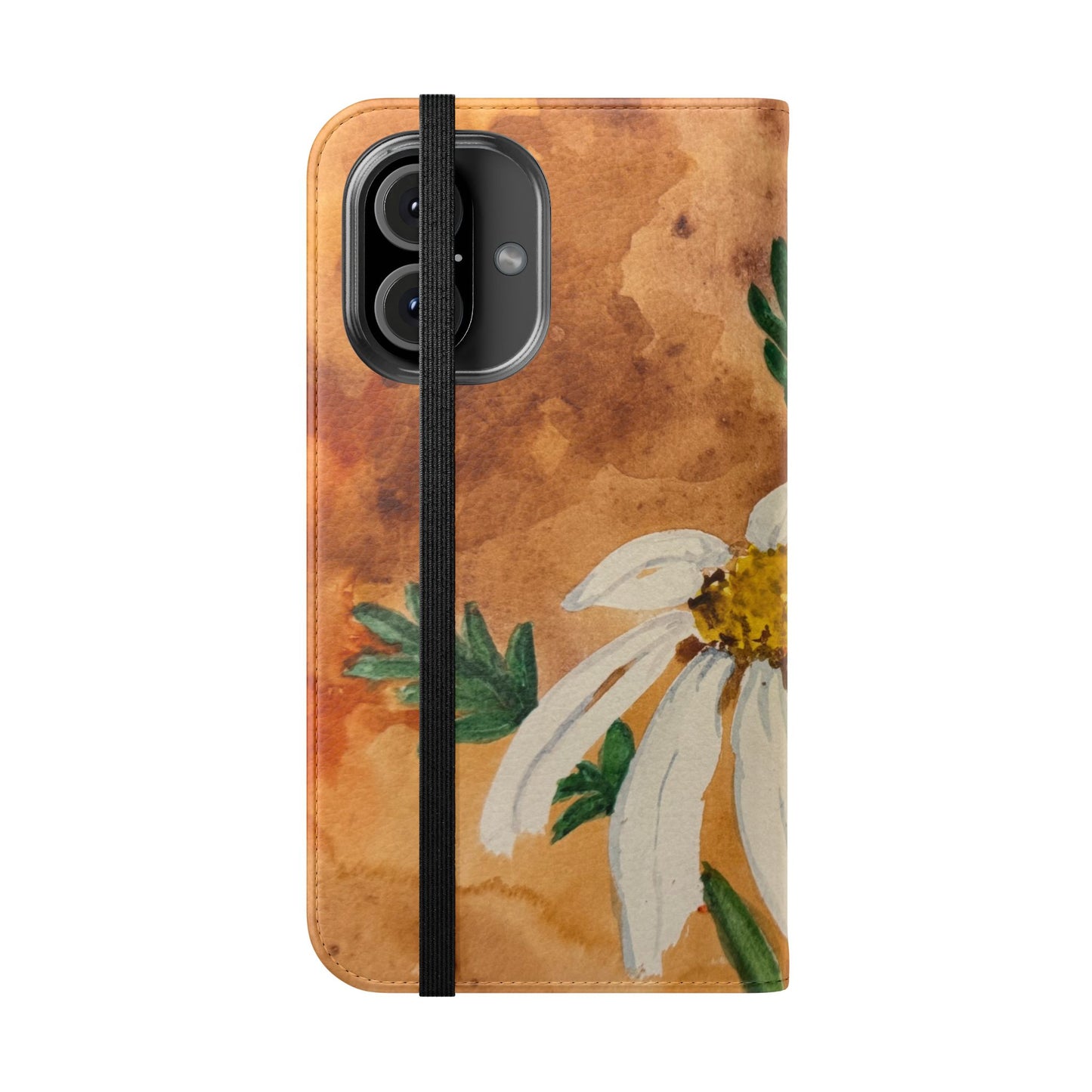 Golden Hour Daisies — Fold-Over Phone Case