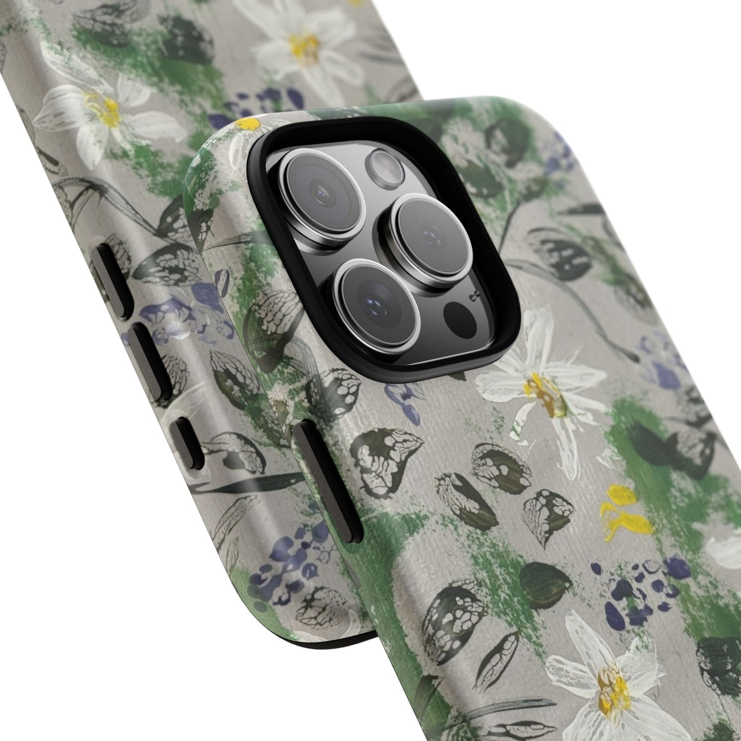 The Secret Woodland Garden Tough Phone Case | Botanical Floral iPhone Case | Whimsical Wildflower Phone Cover