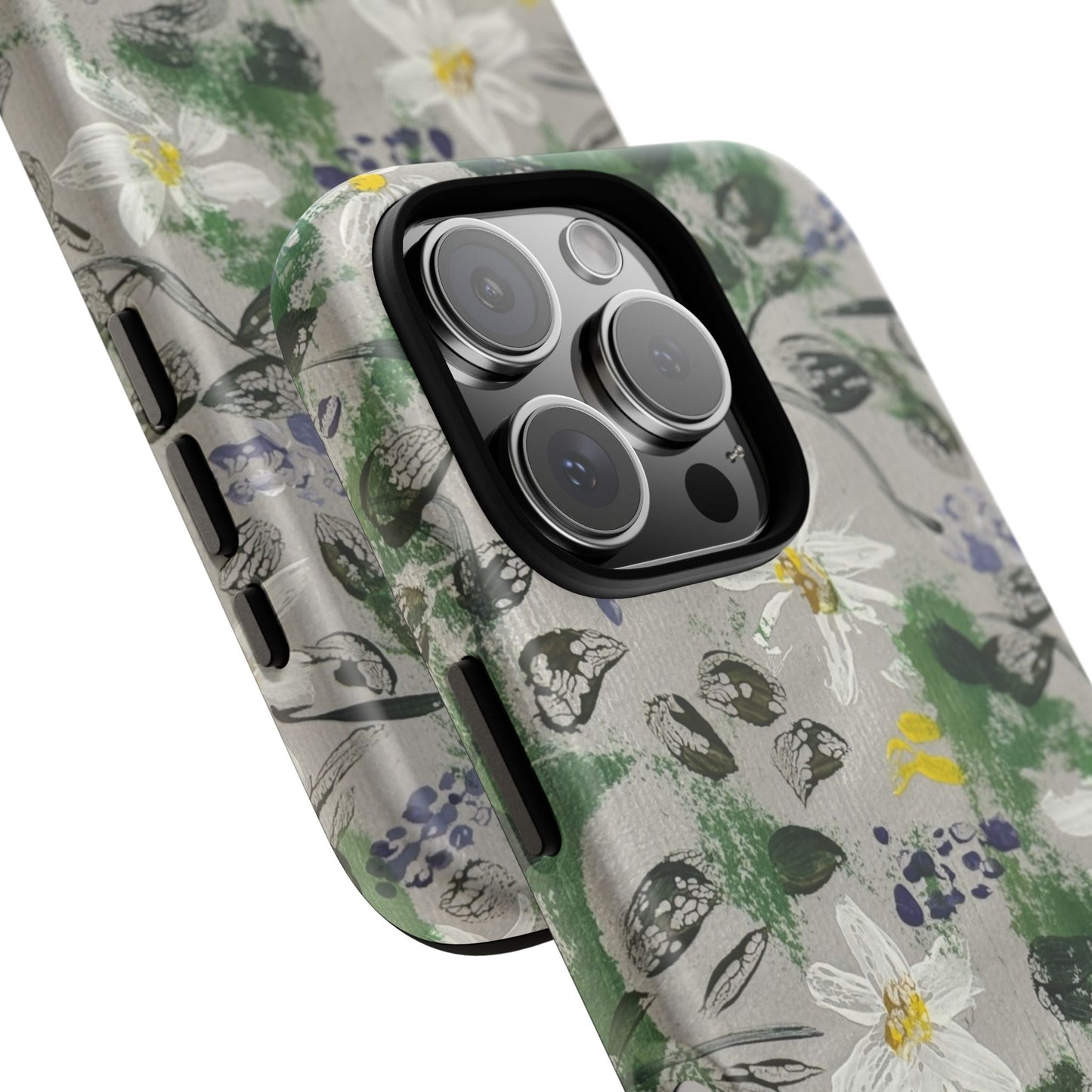 The Secret Woodland Garden Tough Phone Case | Botanical Floral iPhone Case | Whimsical Wildflower Phone Cover