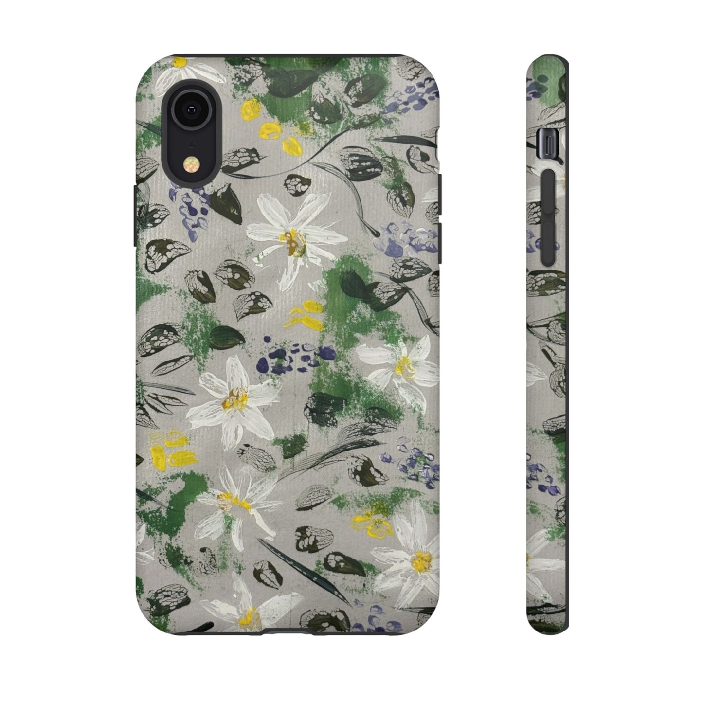 The Secret Woodland Garden Tough Phone Case | Botanical Floral iPhone Case | Whimsical Wildflower Phone Cover