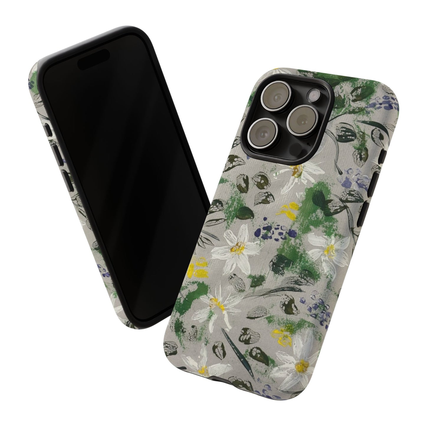 The Secret Woodland Garden Tough Phone Case | Botanical Floral iPhone Case | Whimsical Wildflower Phone Cover