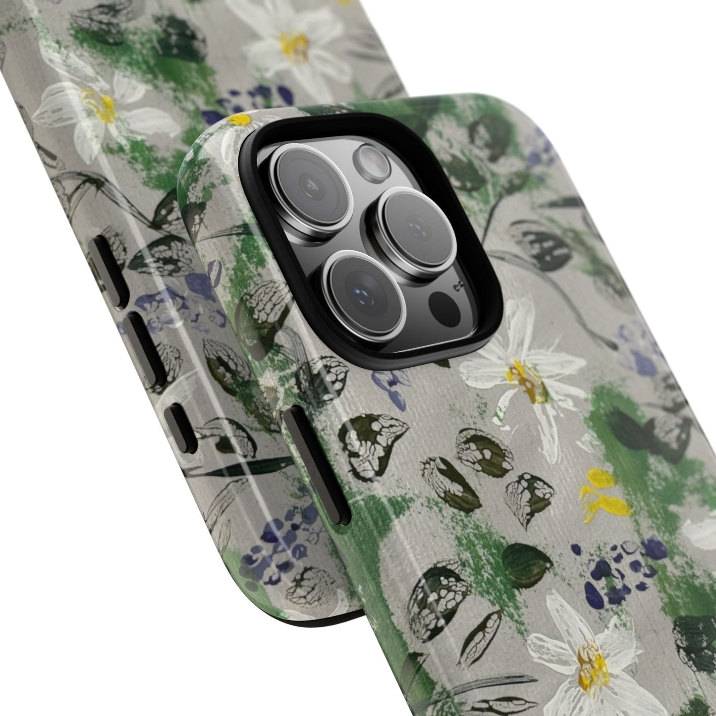 The Secret Woodland Garden Tough Phone Case | Botanical Floral iPhone Case | Whimsical Wildflower Phone Cover