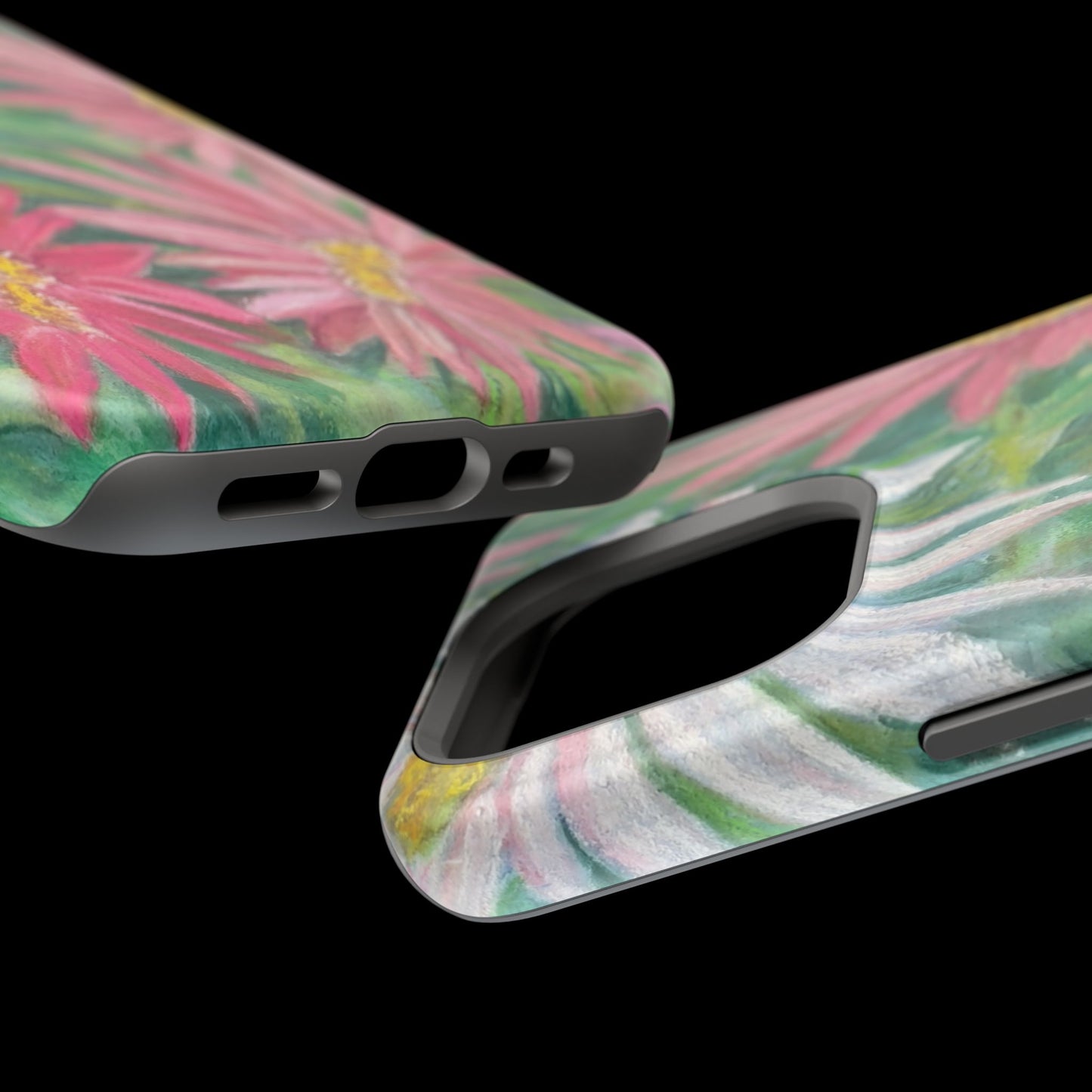 Painted Daisy  Magnetic Phone Case — Impact‑Resistant Protective Cover