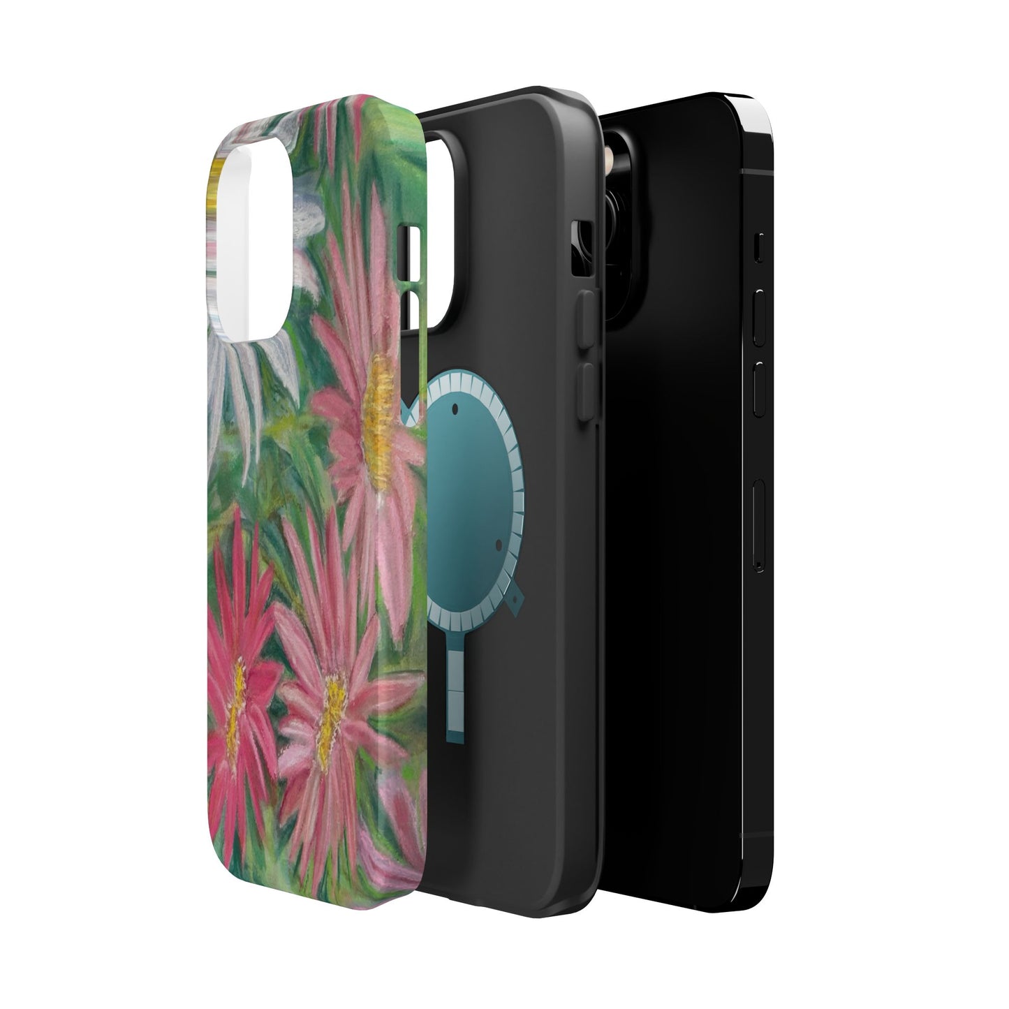 Painted Daisy  Magnetic Phone Case — Impact‑Resistant Protective Cover