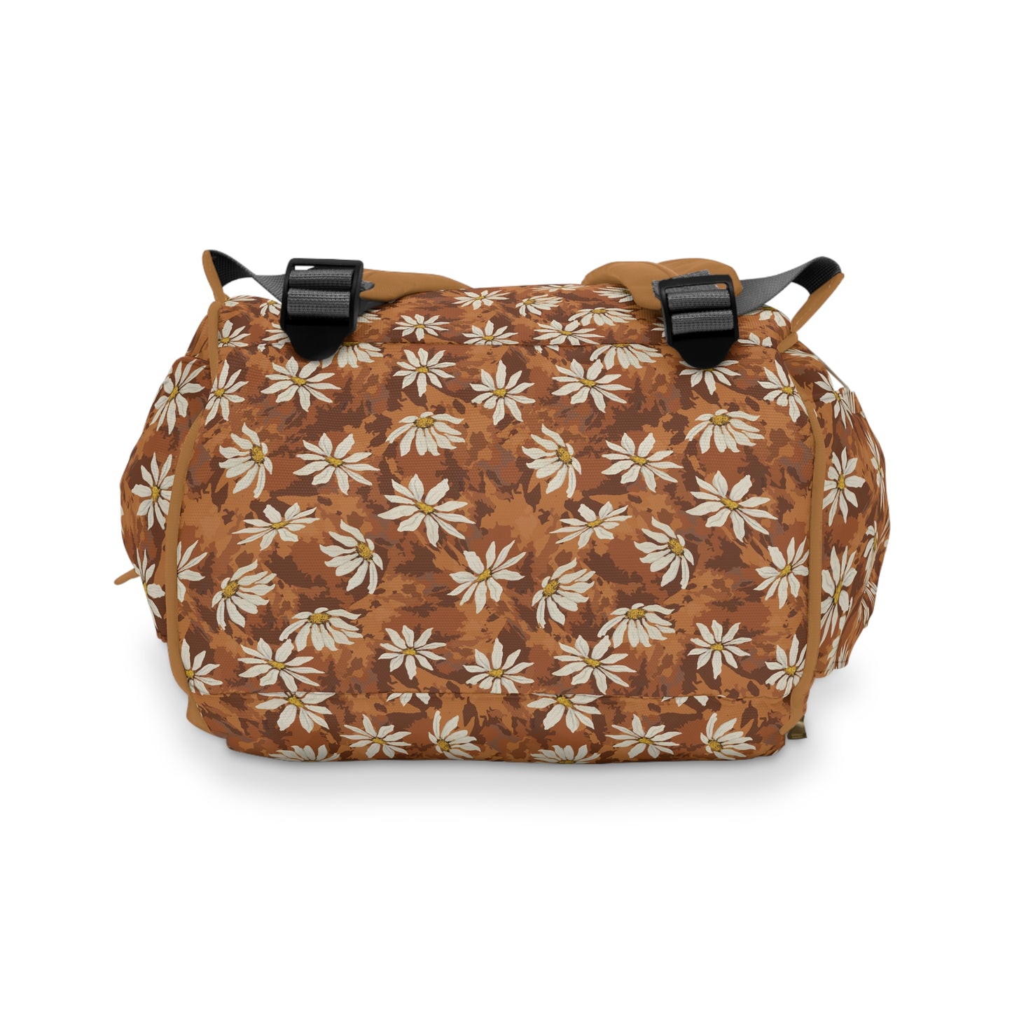 Golden Hour Daisy Everyday Backpack (Work, Travel & On-the-Go Essential) Multifunctional Diaper Backpack
