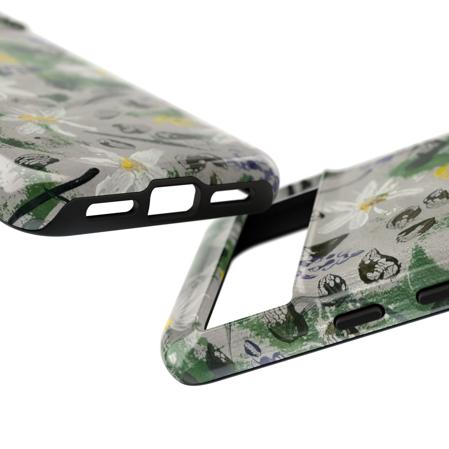 The Secret Woodland Garden Tough Phone Case | Botanical Floral iPhone Case | Whimsical Wildflower Phone Cover