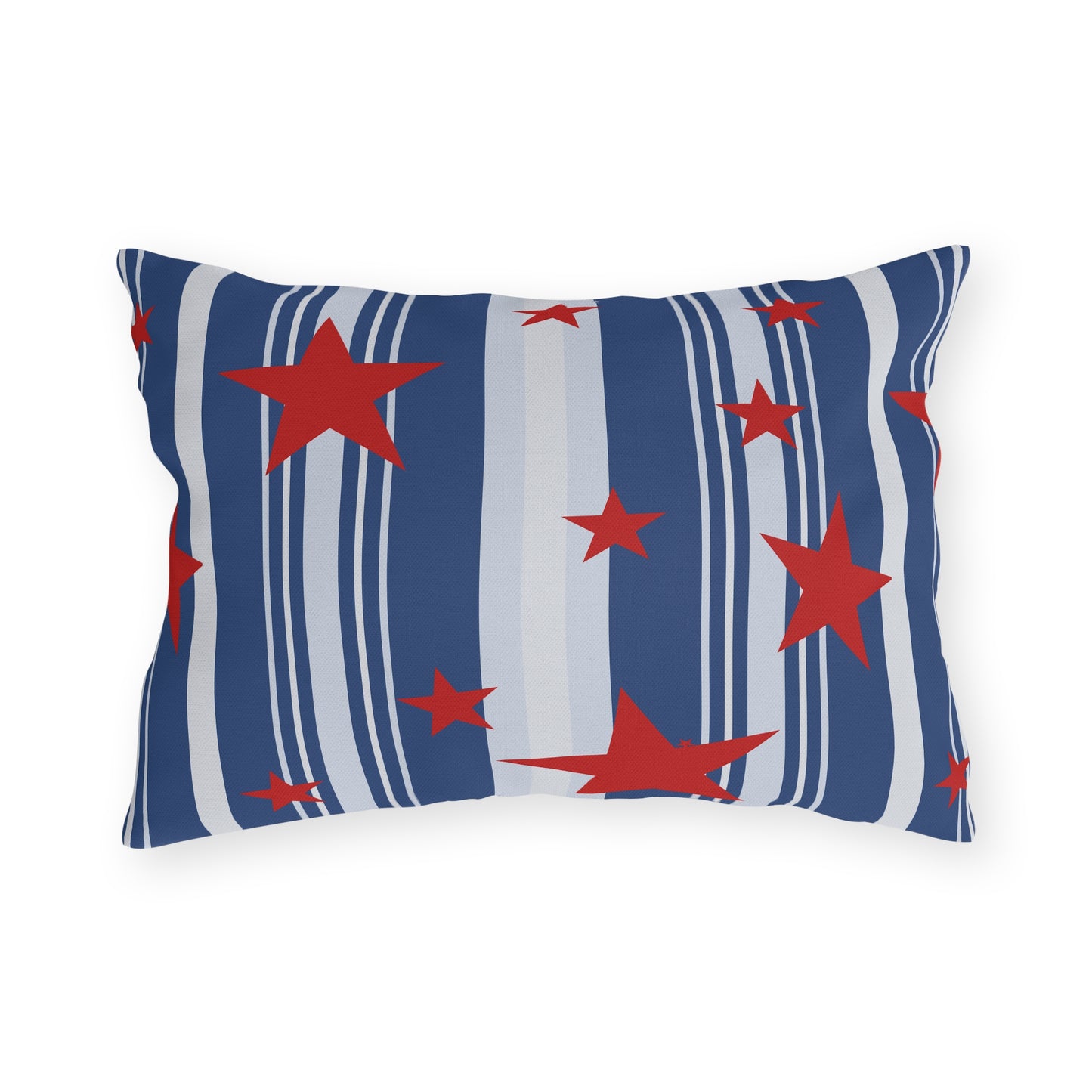 Americana Est. 1776 Pillow  Heritage Blue Outdoor Pillows