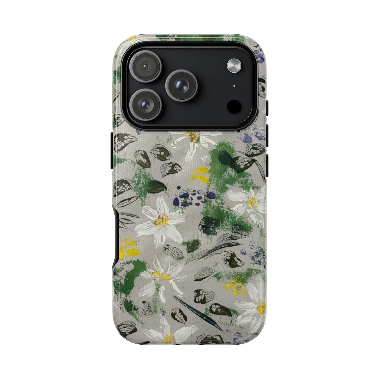 The Secret Woodland Garden Tough Phone Case | Botanical Floral iPhone Case | Whimsical Wildflower Phone Cover