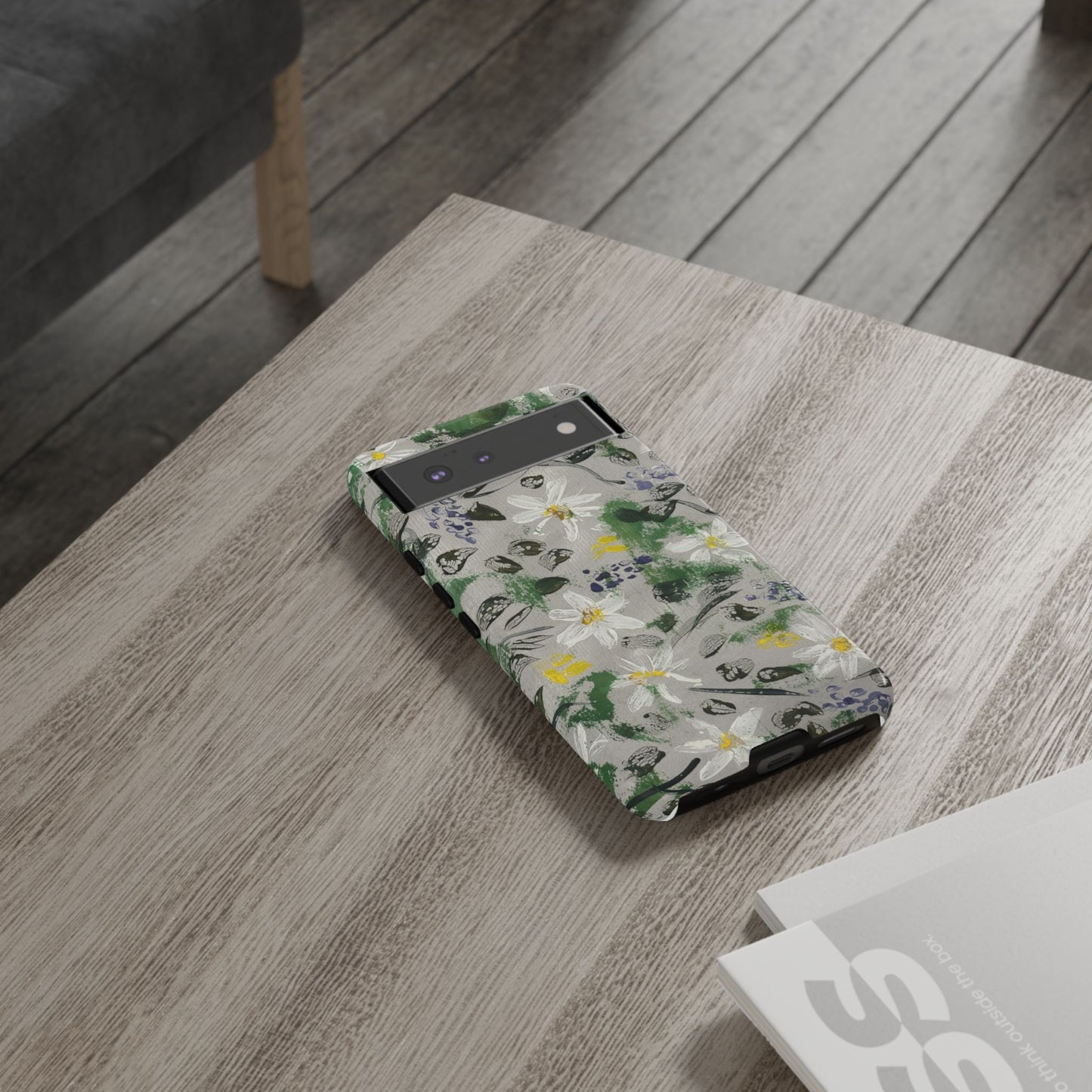 The Secret Woodland Garden Tough Phone Case | Botanical Floral iPhone Case | Whimsical Wildflower Phone Cover