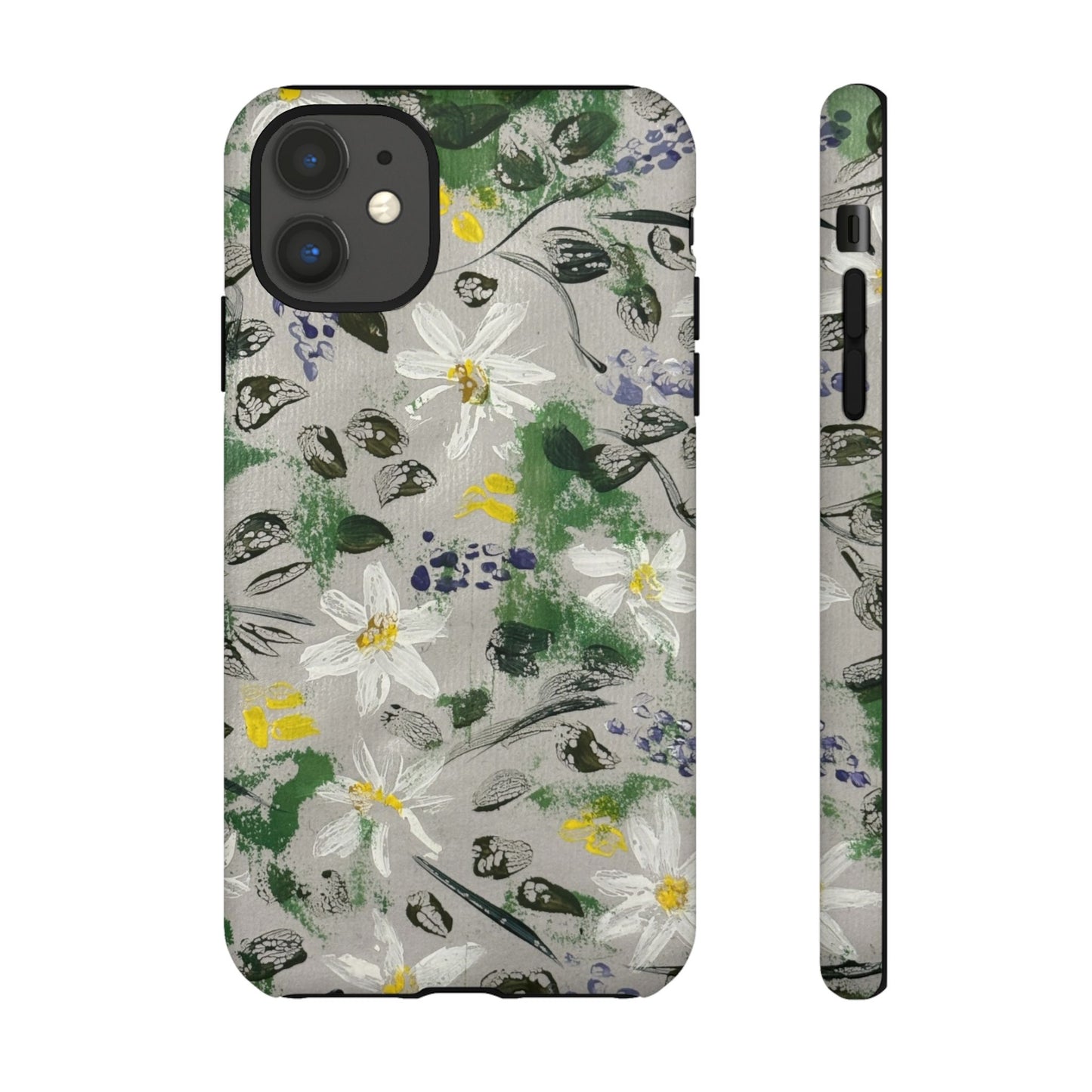 The Secret Woodland Garden Tough Phone Case | Botanical Floral iPhone Case | Whimsical Wildflower Phone Cover